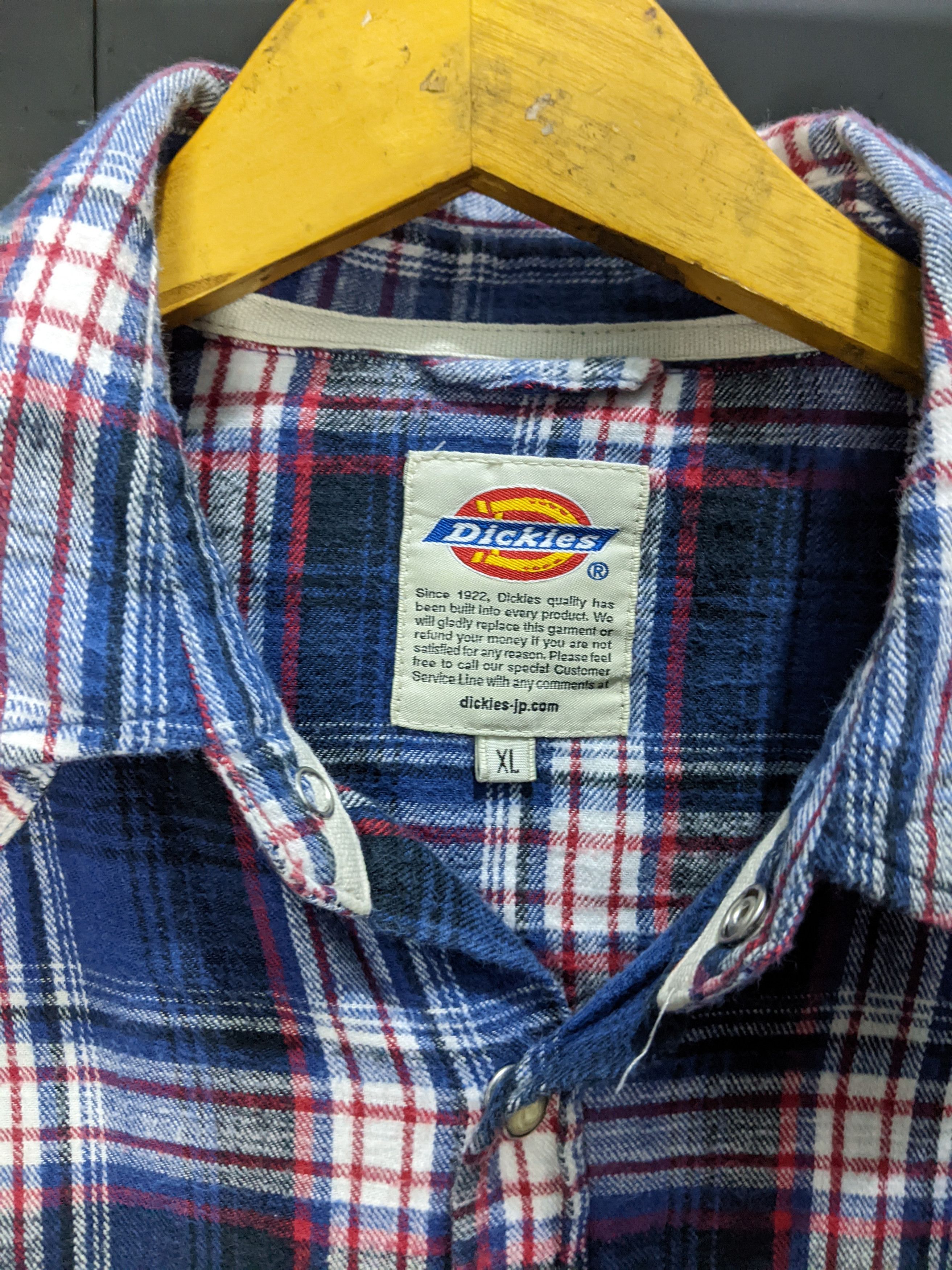 Dickies Western Flannel Dickies Shirt Size US XL / EU 56 / 4 - 5 Thumbnail