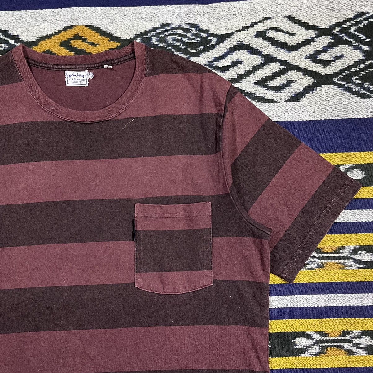 Blue Blue Japan Blue Blue Striped Pocket Shirt Size US M / EU 48-50 / 2 - 2 Thumbnail