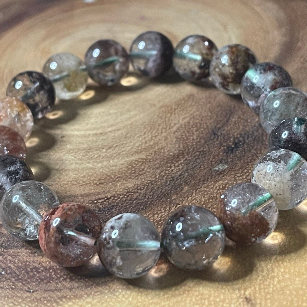 Other Garden Quartz high quality 10mm 7.5” beaded stretch bracelet Size ONE SIZE - 4 Thumbnail