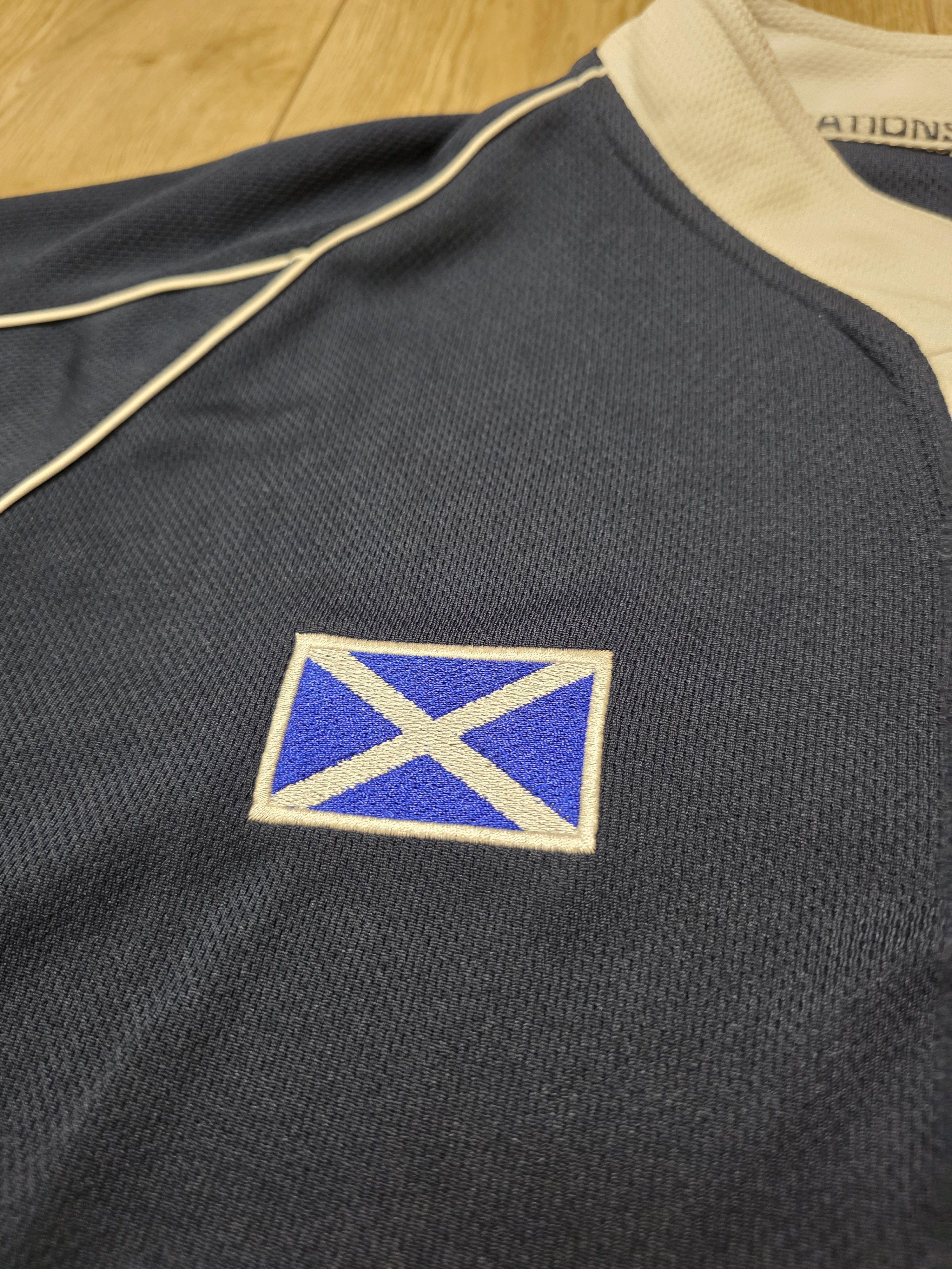 All Sport SCOTLAND VINTAGE RUGBY SHIRT RUGBY JERSEY SCOTLAND Size US L / EU 52-54 / 3 - 5 Thumbnail