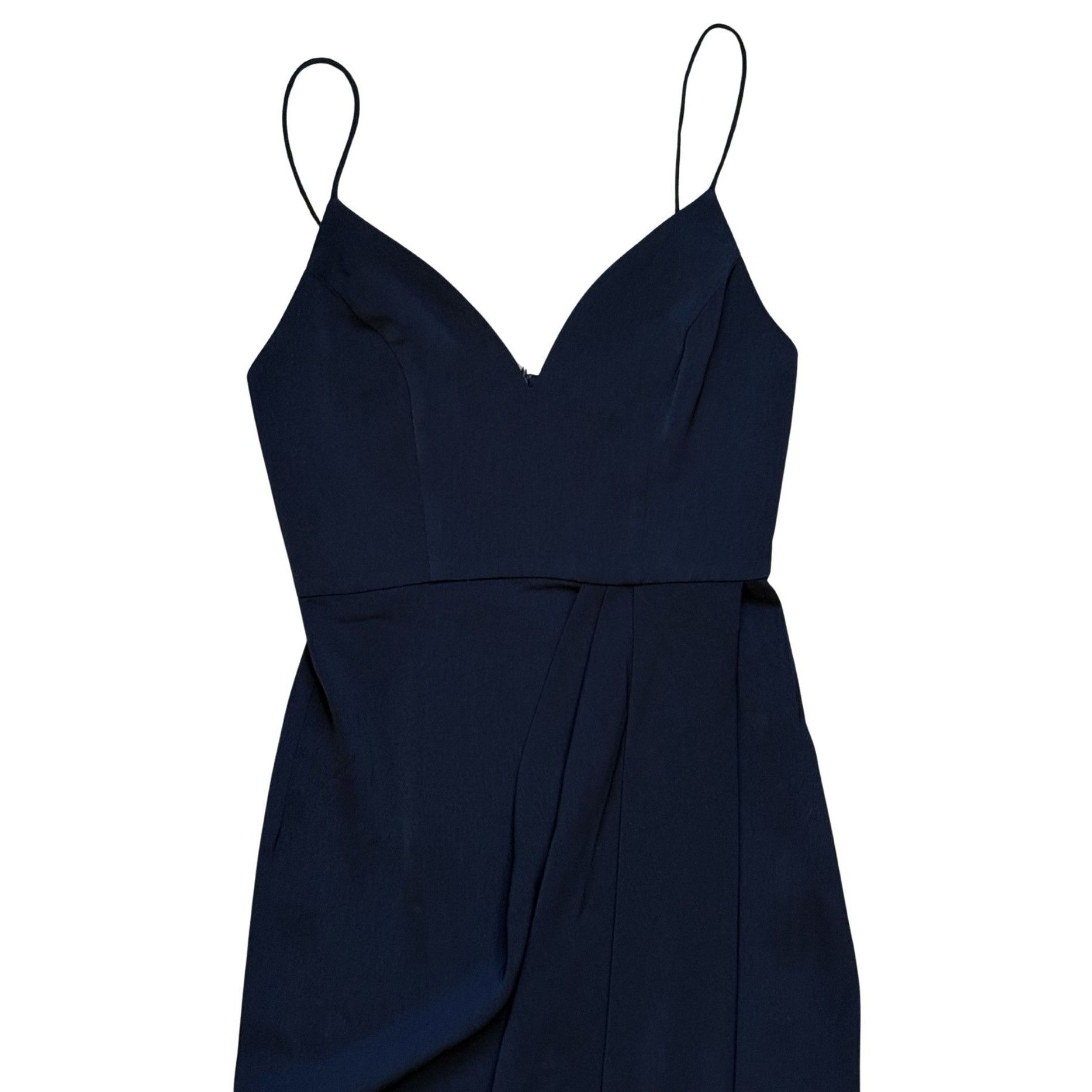 Shona Joy Shona Joy Core Cocktail Navy Blue Dress NWT $280 Sz 2 Size XS / US 0-2 / IT 36-38 - 3 Thumbnail