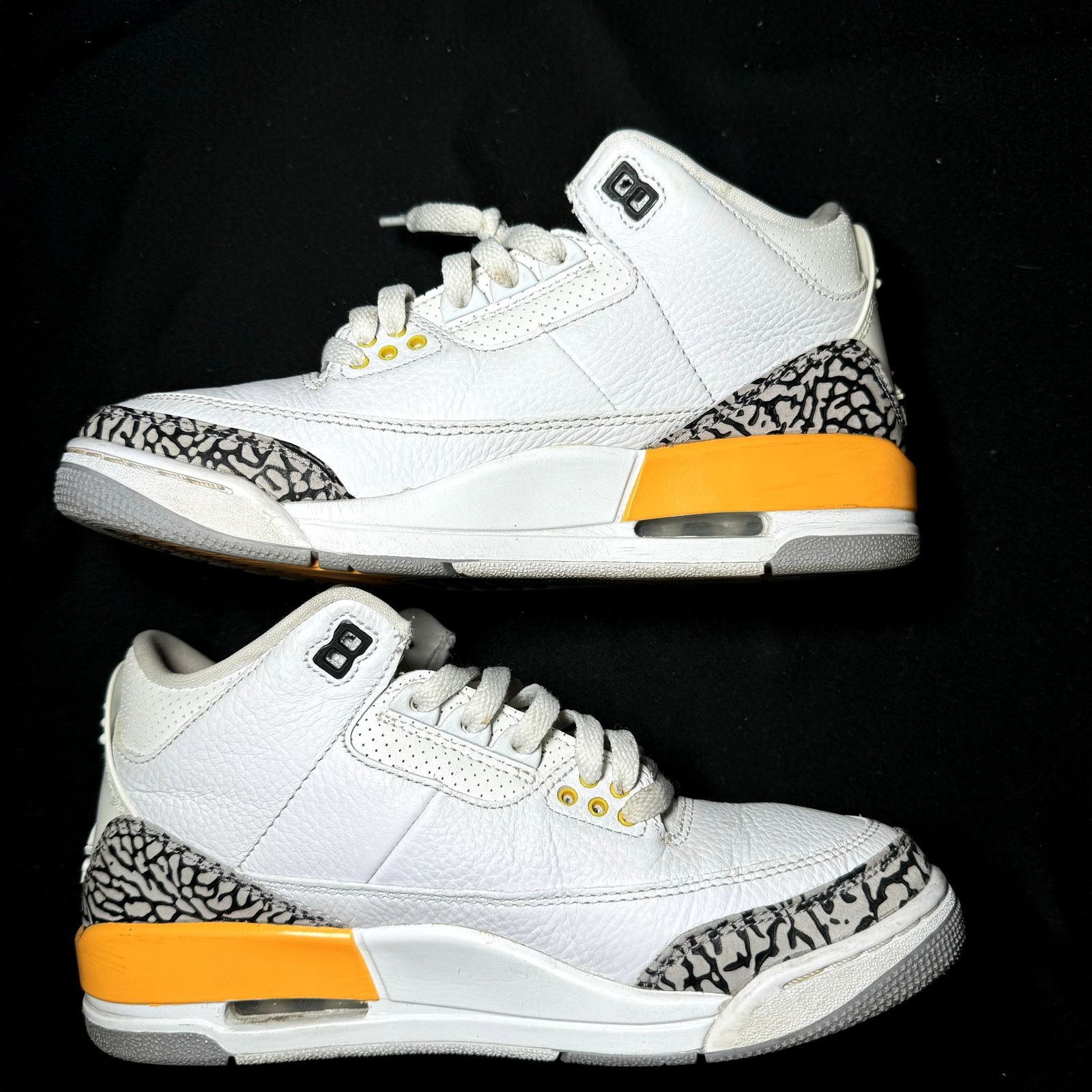 Jordan Brand × Nike Air Jordan 3 Retro Laser Orange Women's Shoes - Size 7.5 Size US 7.5 / IT 37.5 - 3 Thumbnail