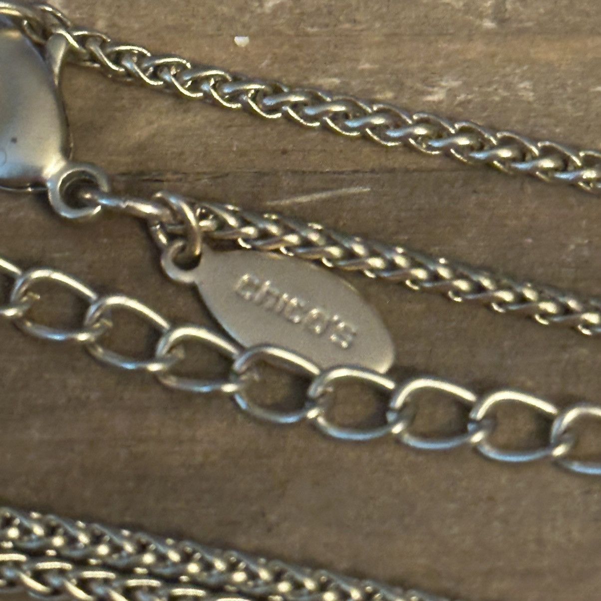 Chicos Chico’s gold tone hope and strength lariat necklace Size ONE SIZE - 4 Thumbnail