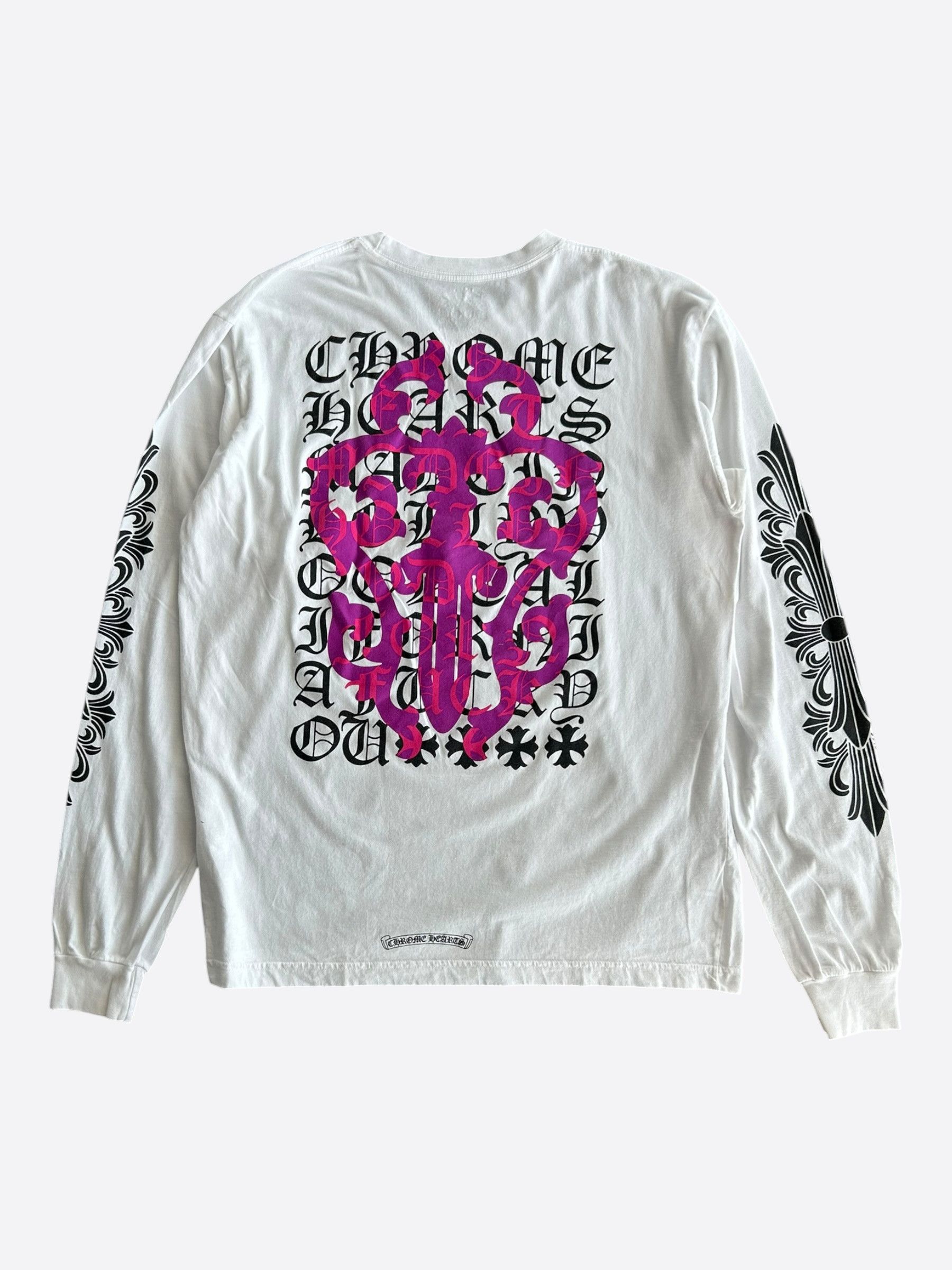 Chrome Hearts Chrome Heart V89 DAGGER long sleeve shirt | Grailed