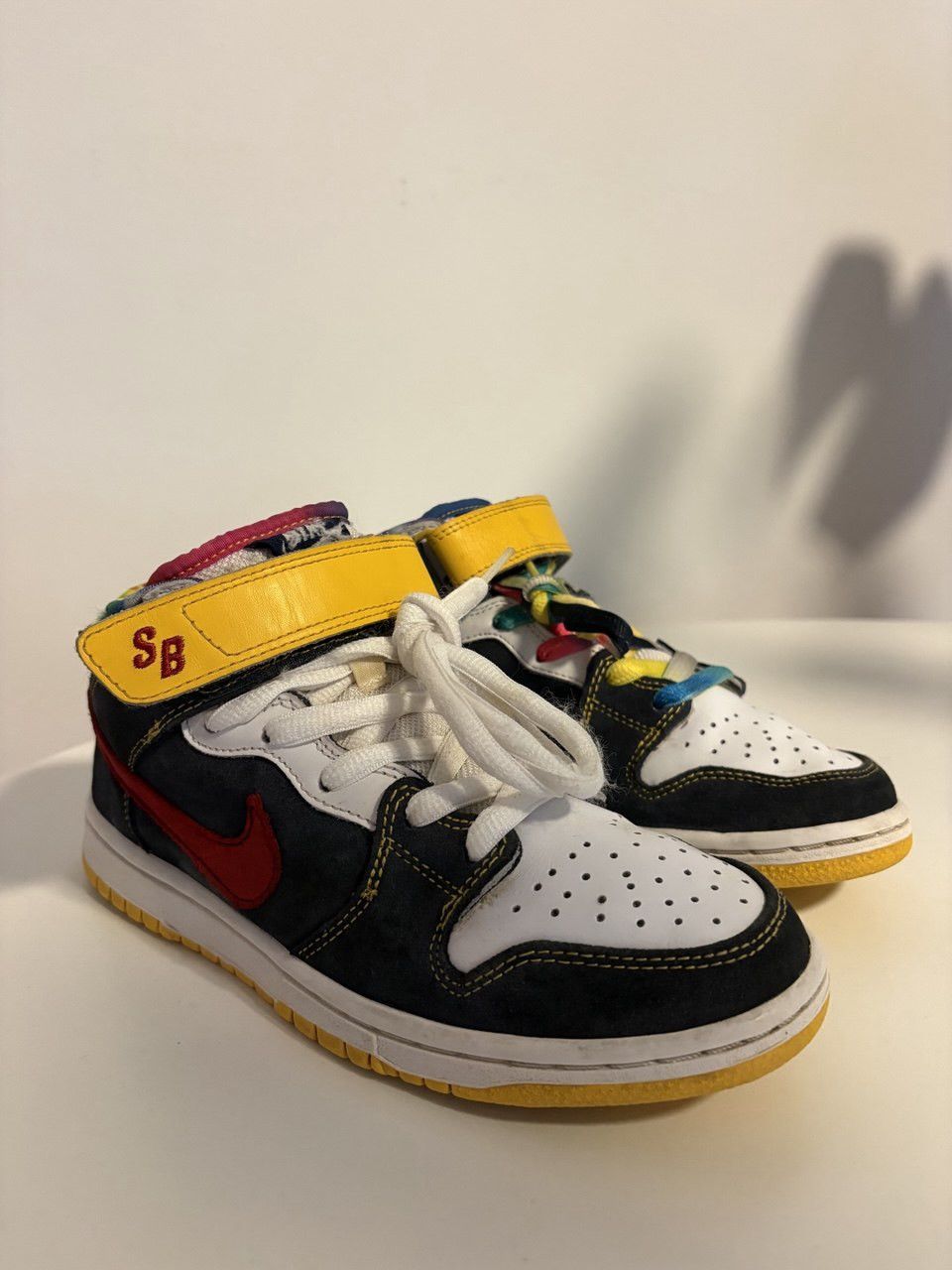 Nike Nike SB Dunk Mid Tie Dye Size US 5.5 / EU 38 - 1 Thumbnail