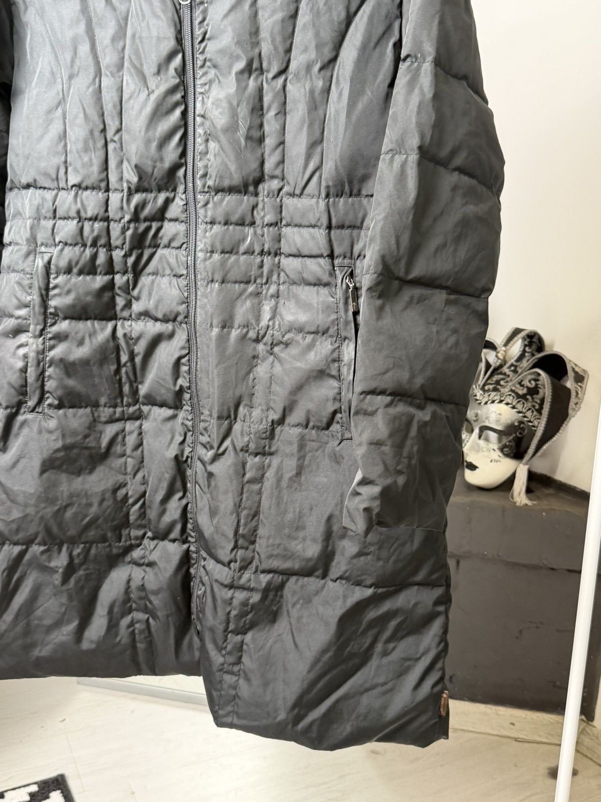 Moncler Vintage Moncler Long Down Puffer Coat Black Size 3 Women’s Size L / US 10 / IT 46 - 4 Thumbnail