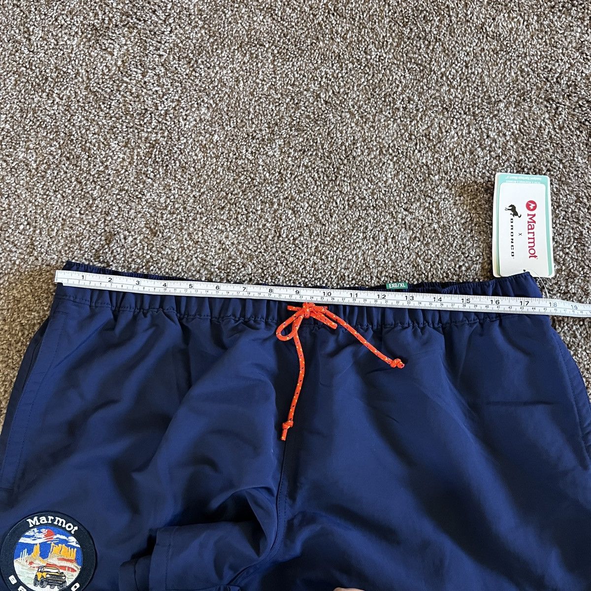 Marmot Marmot X Bronco Women's Juniper Navy Performance Shorts Size 34" / US 12 / IT 48 - 6 Thumbnail