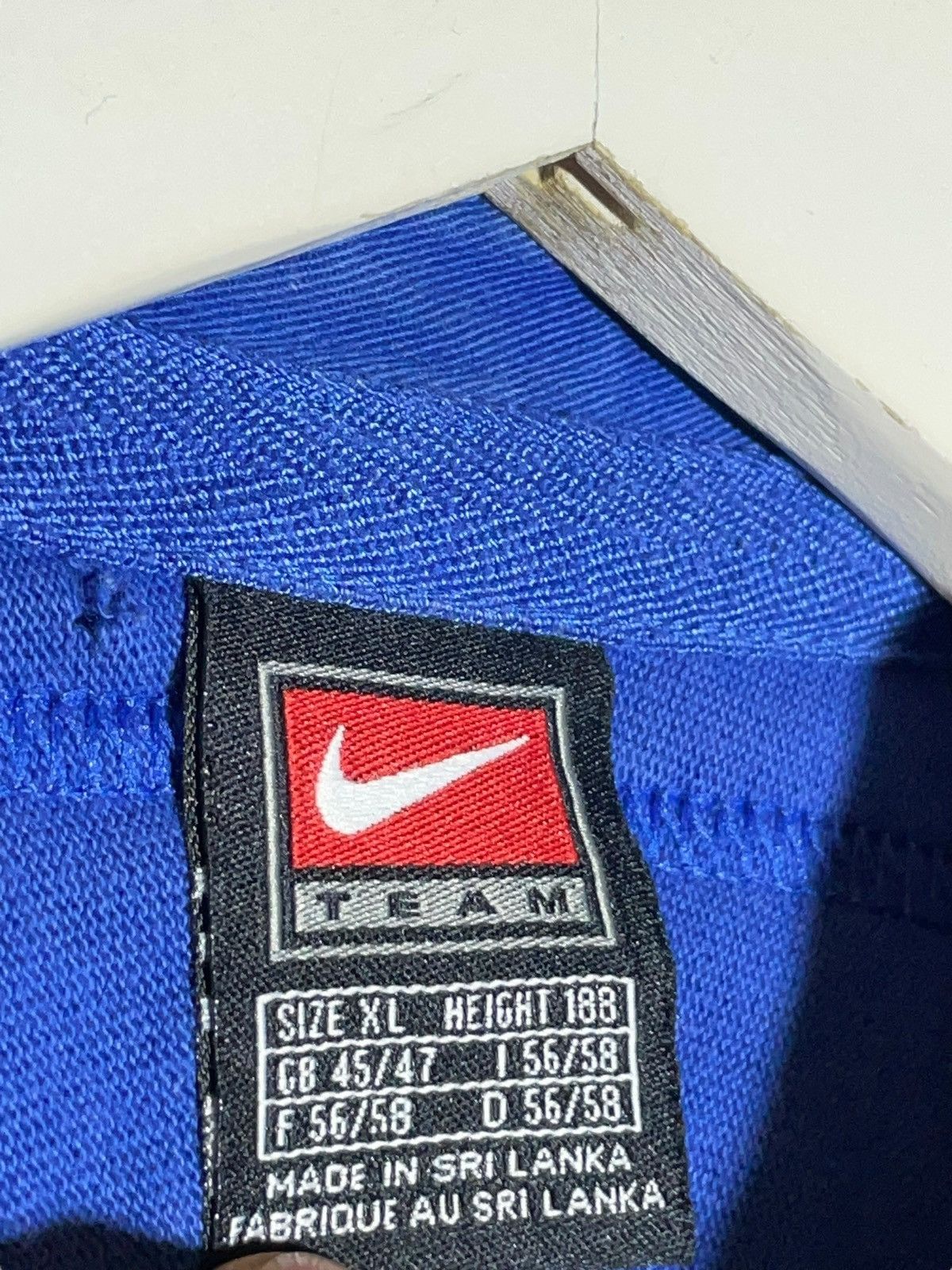 Nike × Vintage FC Barcelona Vintage Nike Swoosh 90’s Y2K Hype Long Sleeve Size US XL / EU 56 / 4 - 10 Thumbnail
