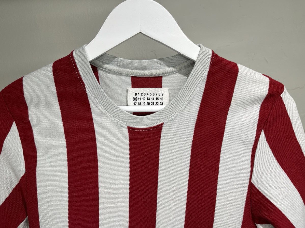Maison Margiela 2008 Striped Jersey T-Shirt Size US XS / EU 42 / 0 - 3 Thumbnail