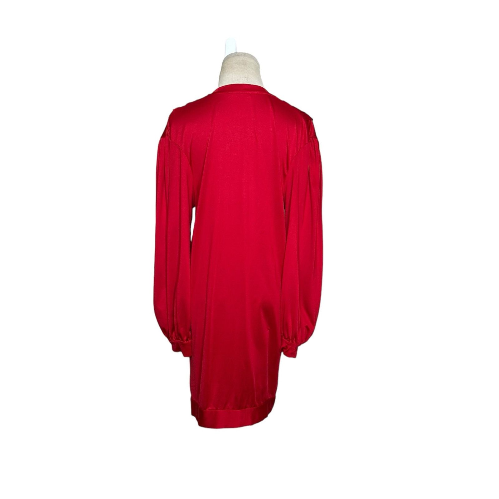 Zara Zara red long sleeves pleated mini dress size small Size S / US 4 / IT 40 - 10 Thumbnail