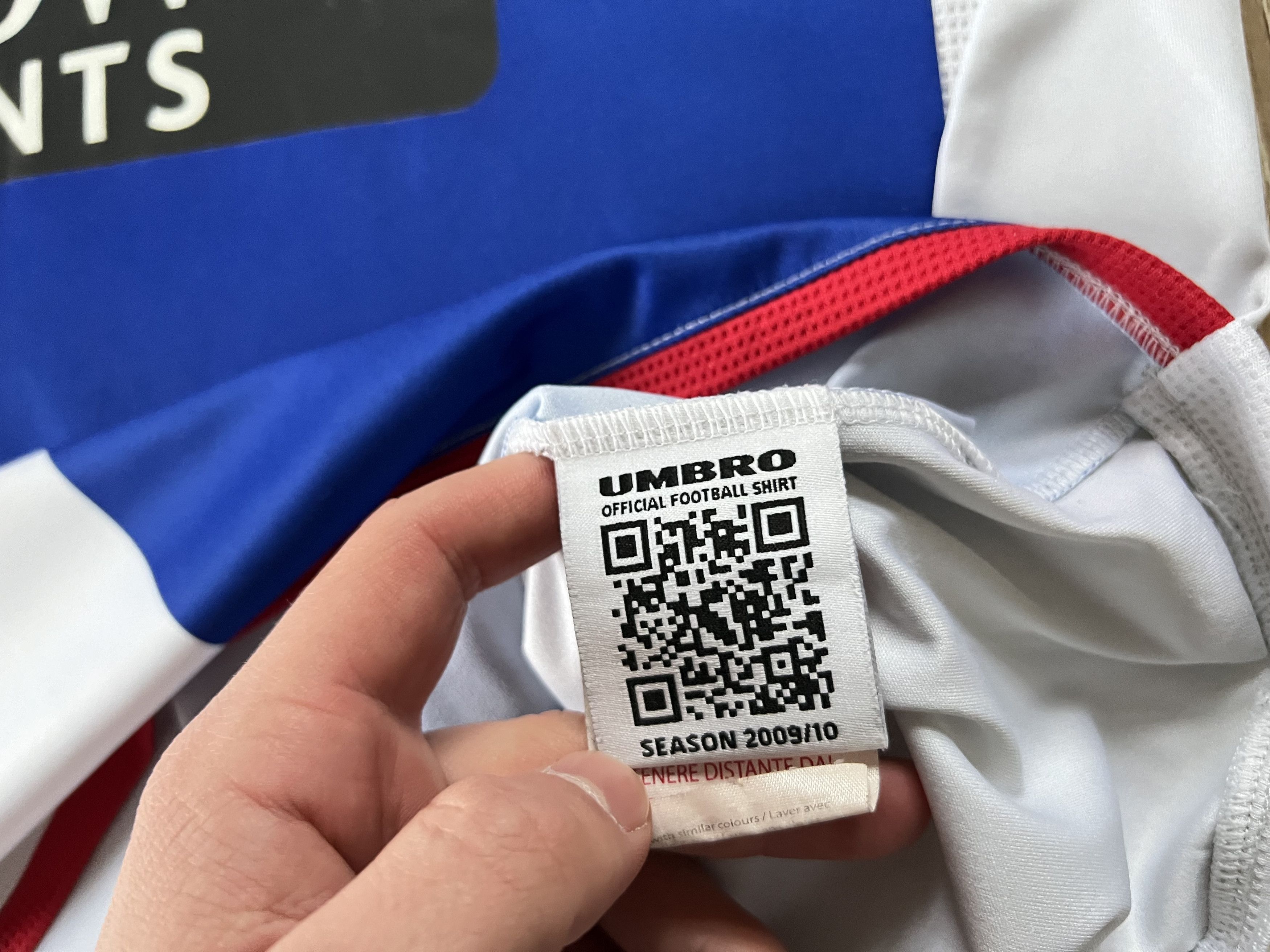 Umbro Vintage Umbro Blackburn Home Shirt 2009-2010 Size US M / EU 48-50 / 2 - 8 Thumbnail