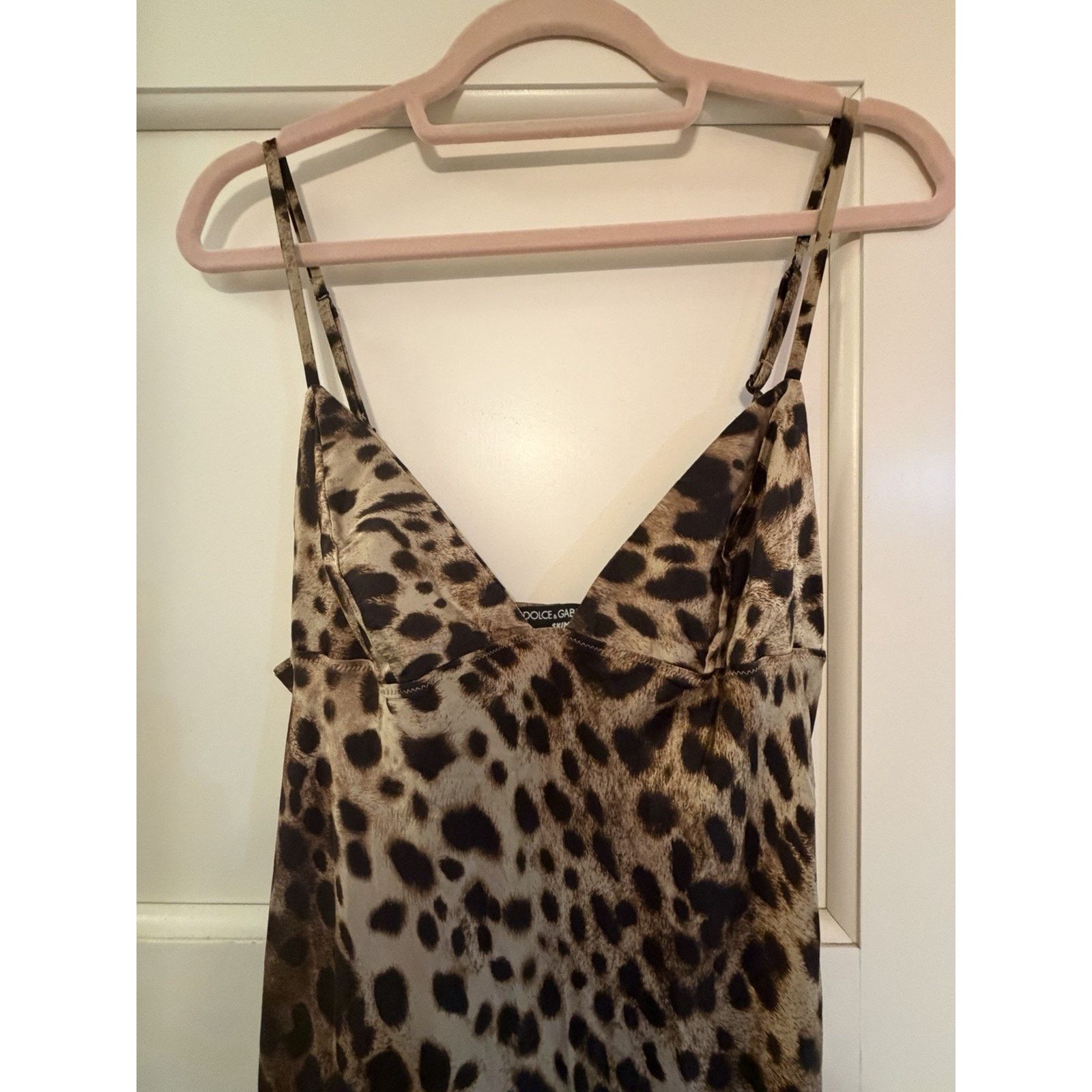 Dolce & Gabbana Skims X Dolce Gabbana Silk Long Slip Dress sz Large With Box Size L / US 10 / IT 46 - 6 Thumbnail