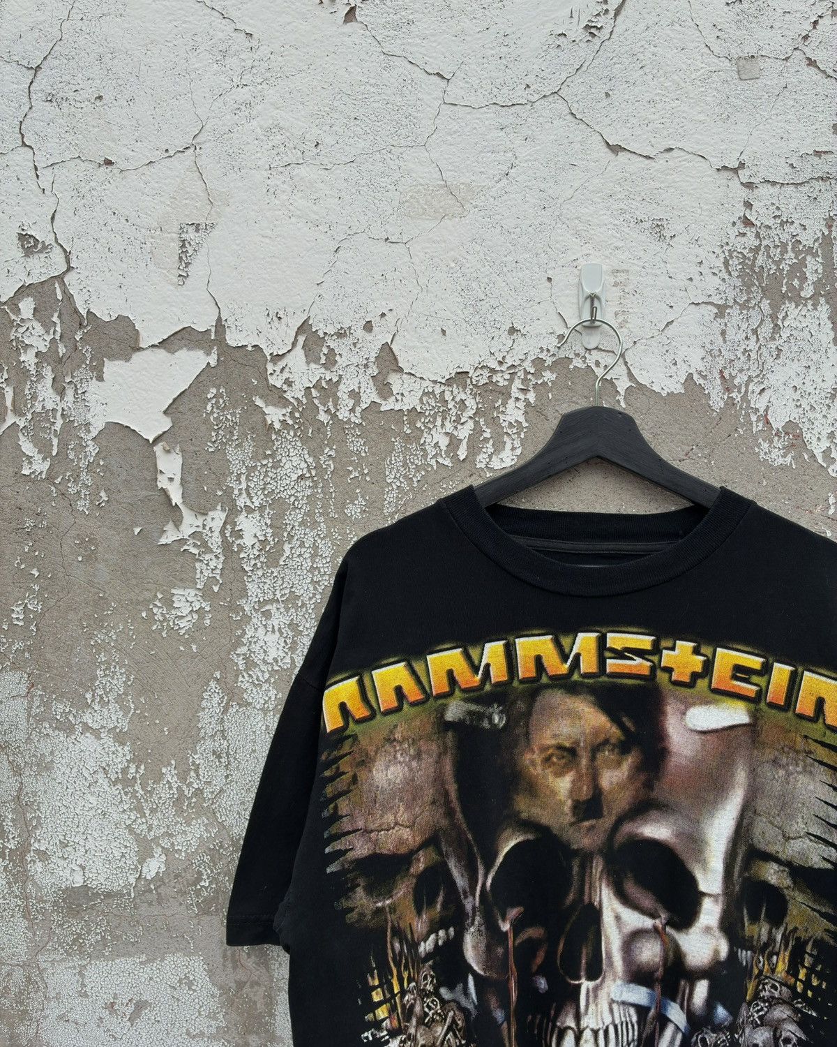 Band Tees Vintage 90’s Rammstein Mexican Bootleg Tee Size US XL / EU 56 / 4 - 3 Thumbnail