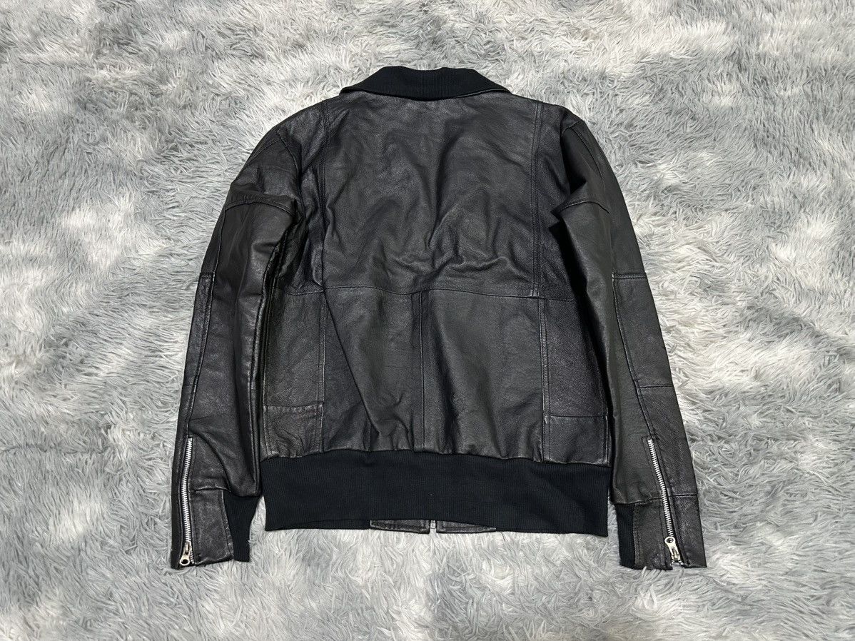 Isamu Katayama Backlash 🔥Y2K Archived Shimokitazawa Ringo Leather Jacket Size US XL / EU 56 / 4 - 6 Thumbnail