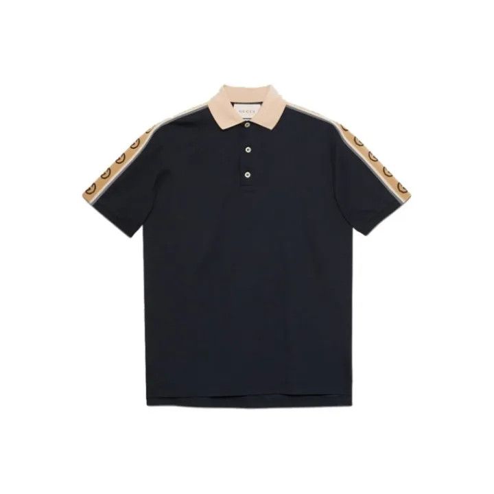 Gucci Gucci Men's Polo Shirt in Dark Blue Size US XL / EU 56 / 4 - 1 Thumbnail