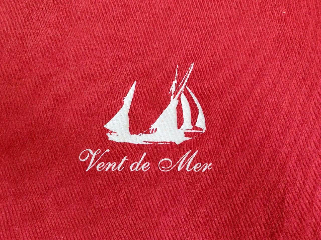 Other Vent de Mer Sailing Quotes 00's Vintage T Shirt 22.5/29 Size US L / EU 52-54 / 3 - 4 Thumbnail