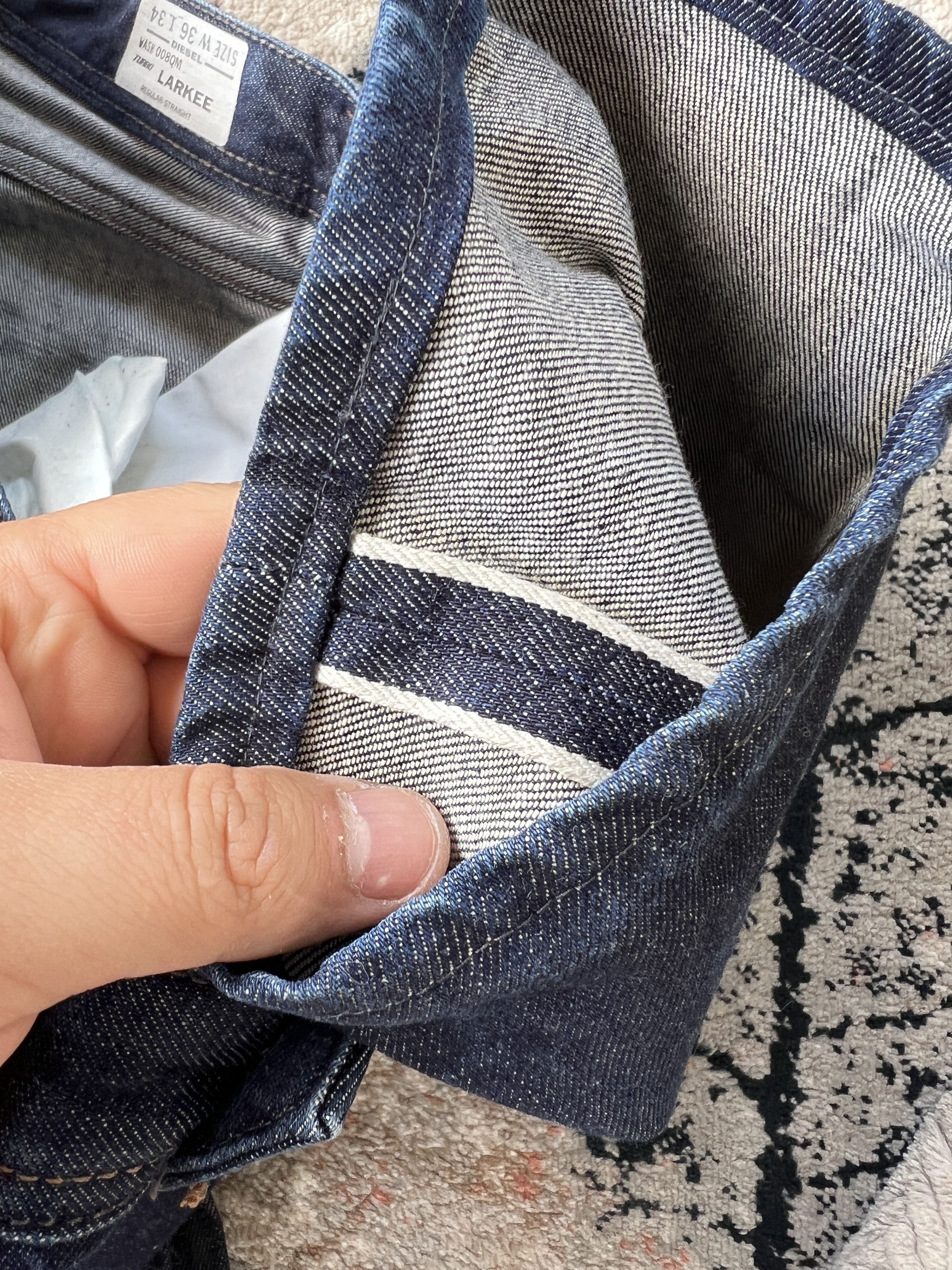 Diesel Diesel Larkee Jeans Size US 36 / EU 52 - 11 Thumbnail