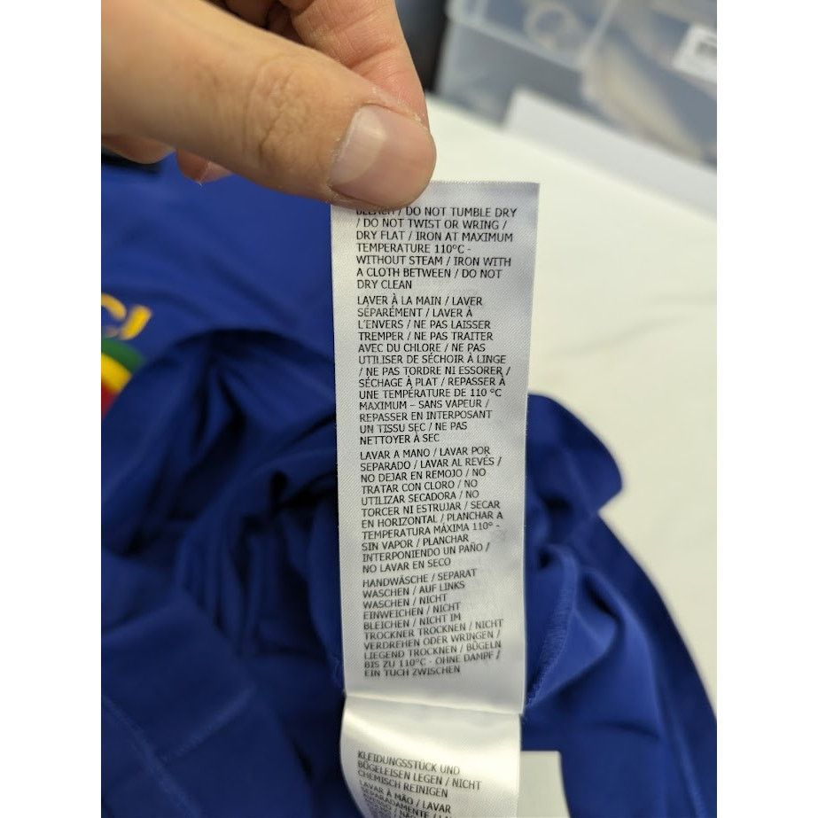 Gucci o1rshd1 Short Sleeve T-Shirt in Blue Size US M / EU 48-50 / 2 - 17 Thumbnail