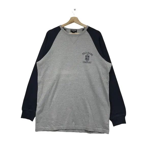 Polo Ralph Lauren Vtg 90’ POLO JEANS COMPANY Ralph Lauren Sweatshirt Sweater Size US L / EU 52-54 / 3 - 1 Thumbnail