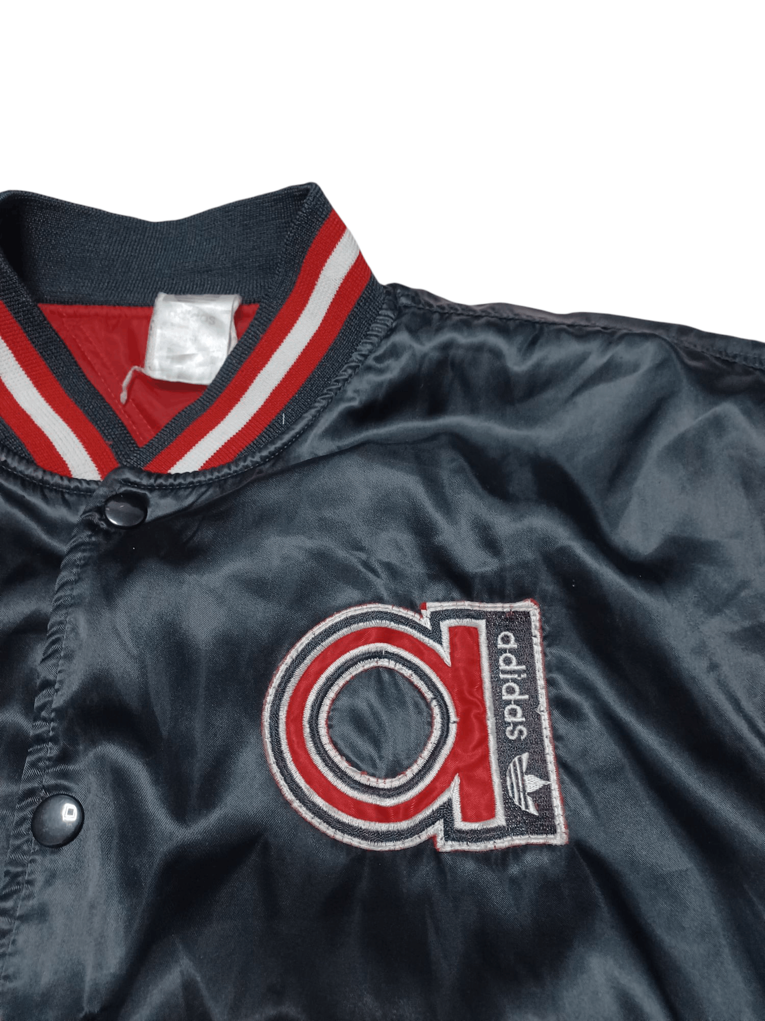 Adidas ADIDAS EARLY 90S MADE IN TAIWAN BIGLOGO NYLON BOMBER JACKET Size US M / EU 48-50 / 2 - 2 Thumbnail