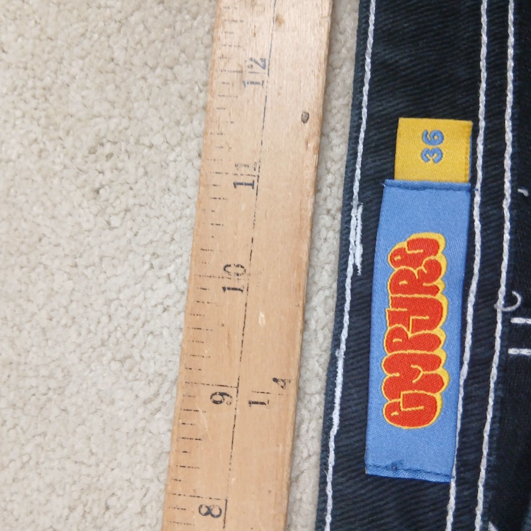 Empyre VINTAGE Empyre Jeans Mens 36x30 Black Baggy JNCO Y2K Shirt? Size US 36 / EU 52 - 5 Thumbnail