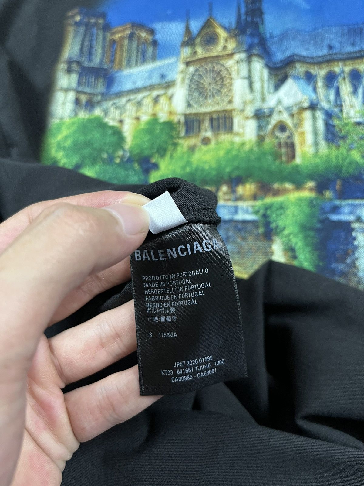 Balenciaga Balenciaga scare couer oversized distressed longsleeve Size US L / EU 52-54 / 3 - 8 Thumbnail