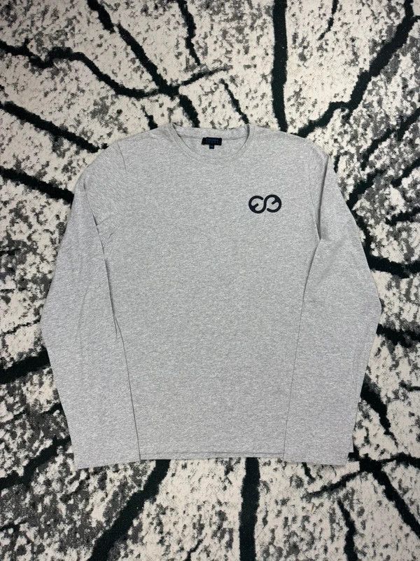 Escada Escada longsleeve t-shirt gray XXL logo Size US XXL / EU 58 / 5 - 1 Thumbnail