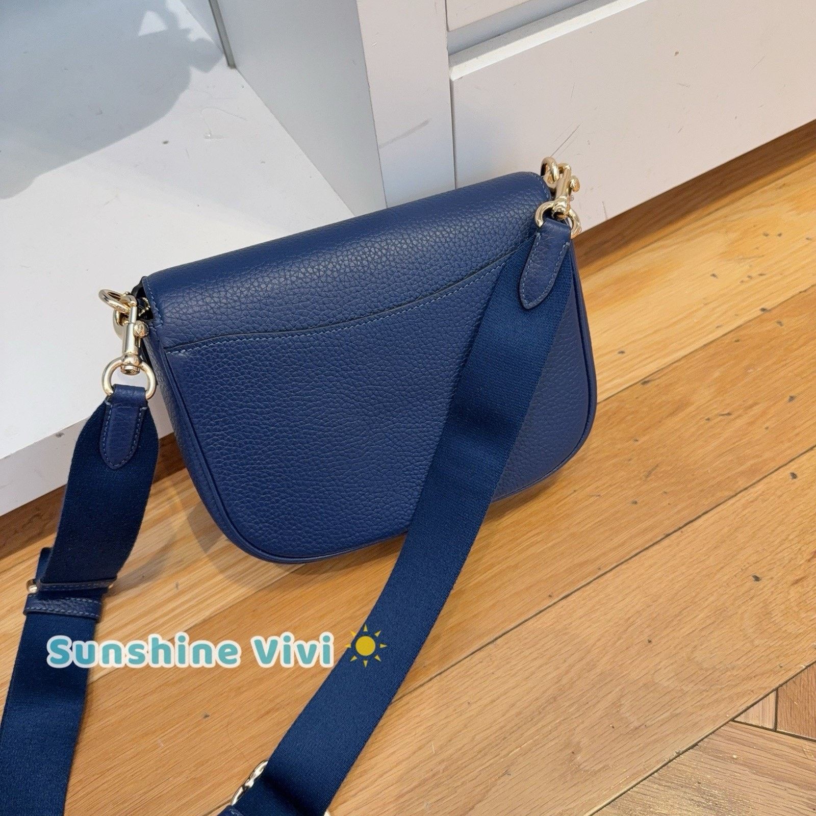 Coach NWT COACH Amelia Saddle Bag Shoulder Bag Leather CP107 Size ONE SIZE - 3 Thumbnail
