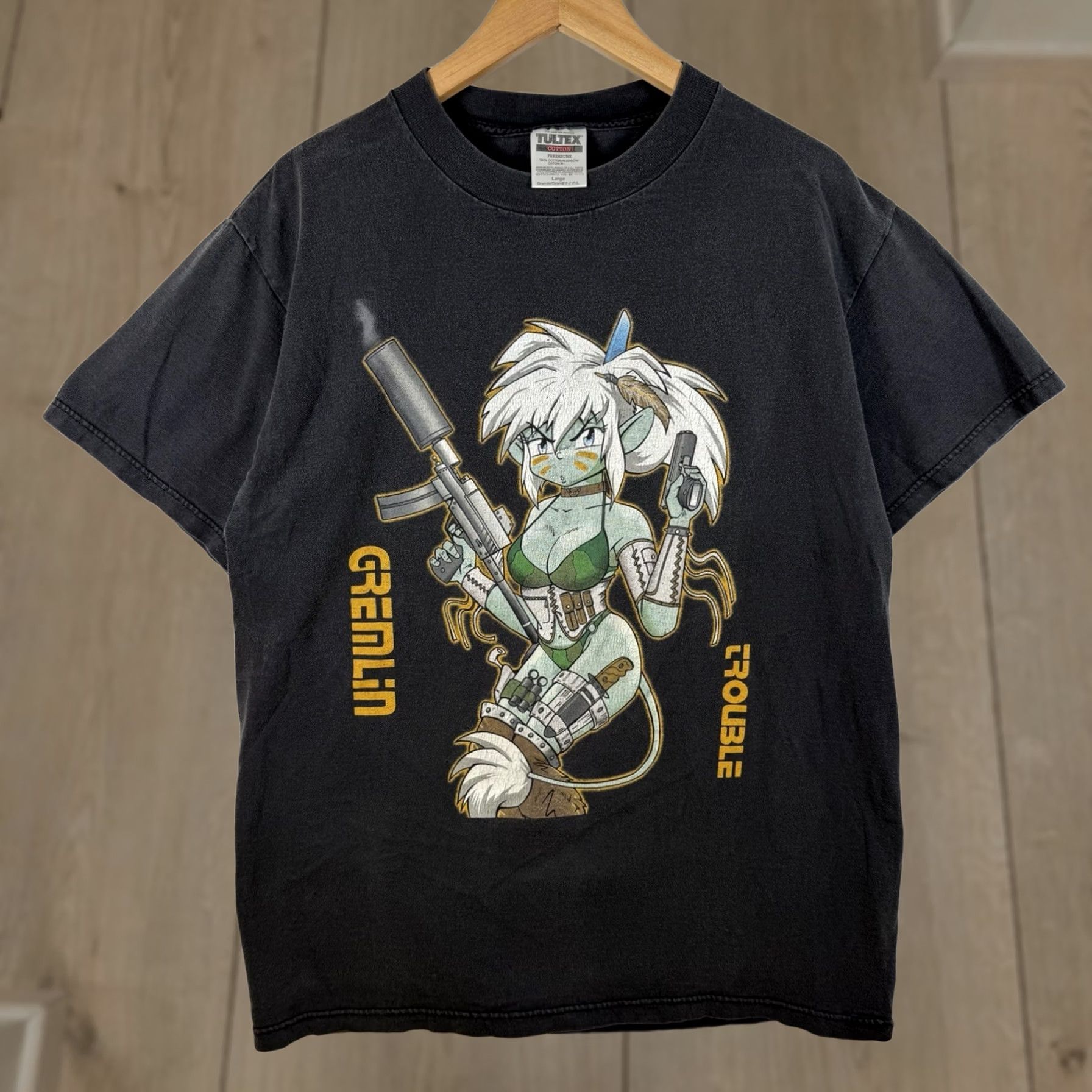 Boy London × Tultex × Vintage Vintage 90's Boy London Tag TULTEX T