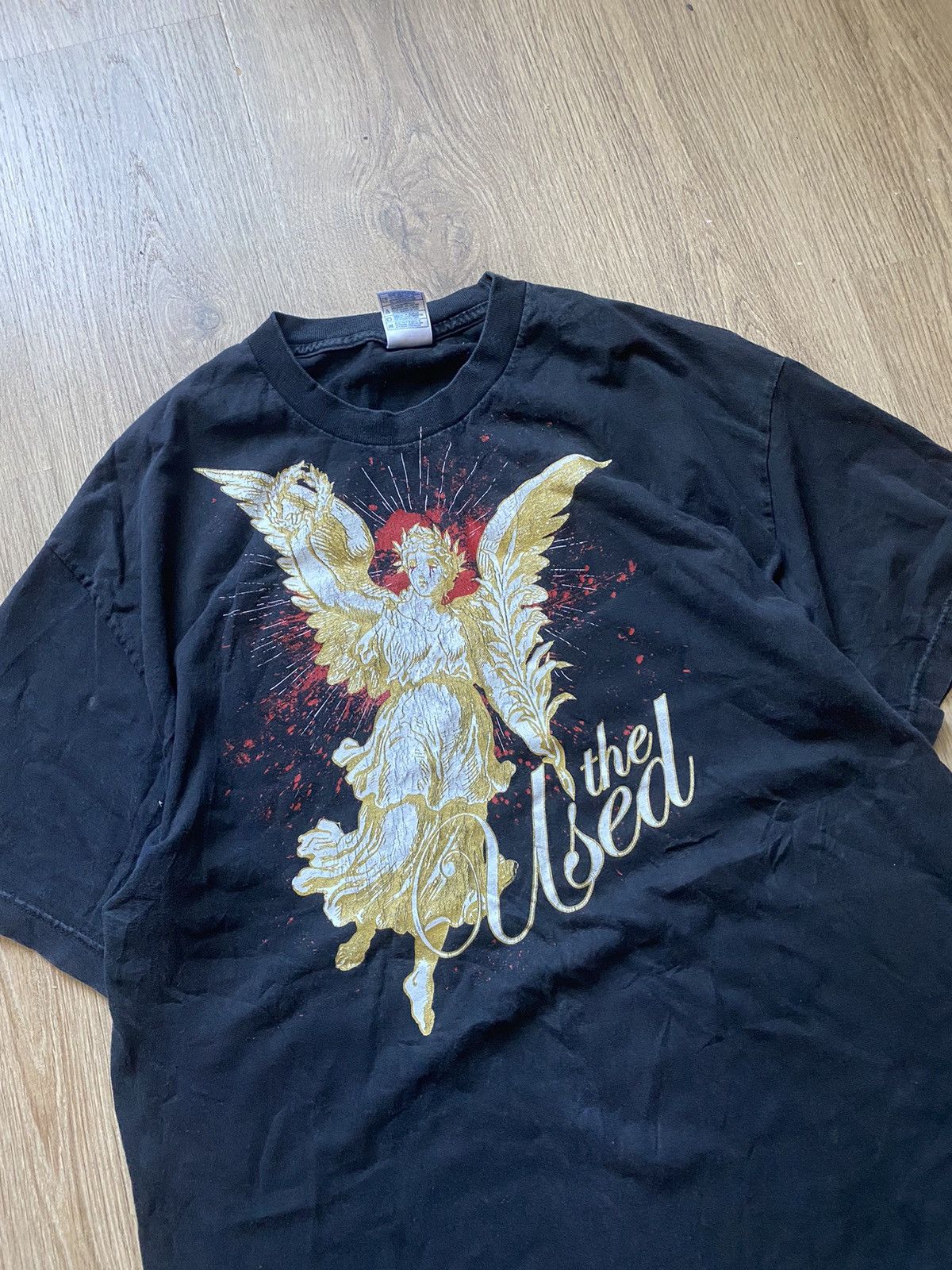 Band Tees × Vintage THE USED American Rock Band Tour Tshirt Size US XL / EU 56 / 4 - 2 Thumbnail