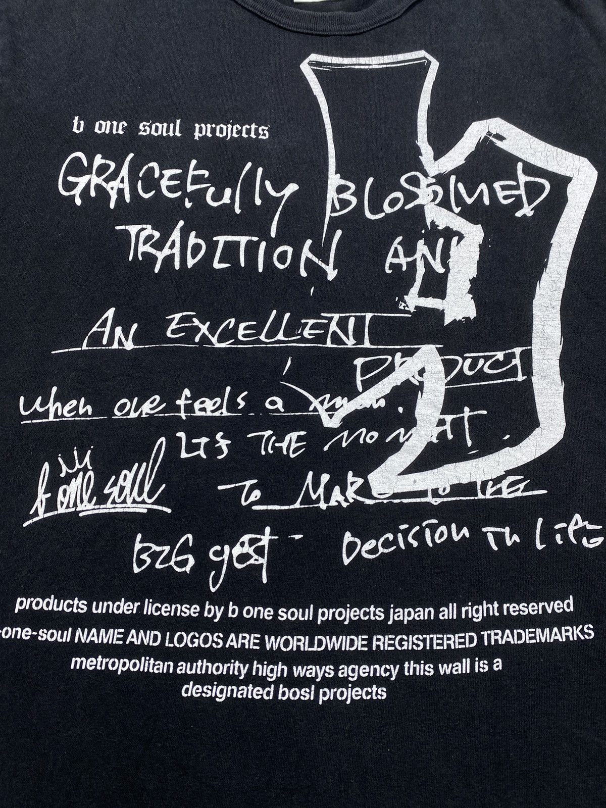 20471120 Japan B-One-Soul Seditionaries Punk Long Slevee Size US M / EU 48-50 / 2 - 4 Thumbnail