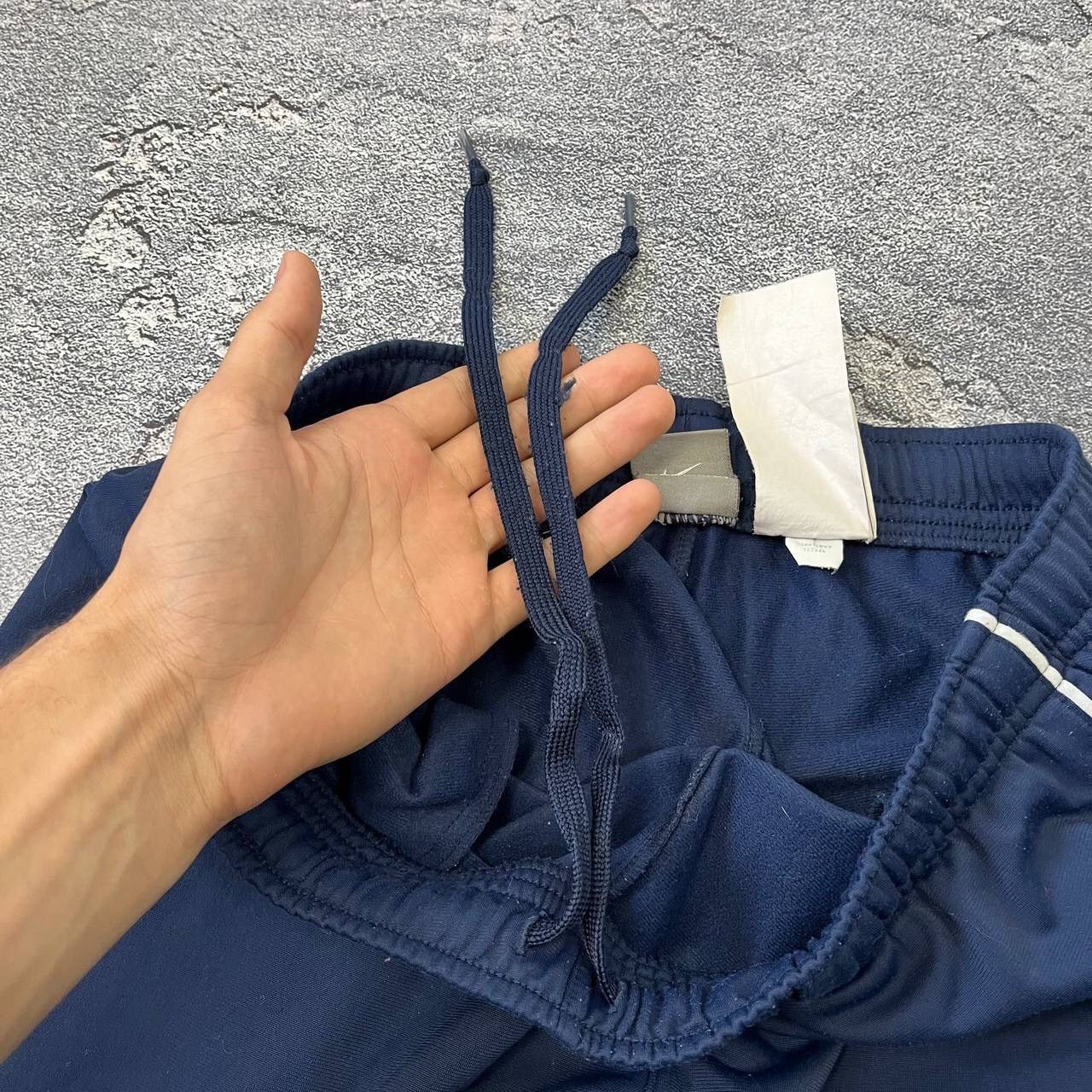 Nike Vintage 90s Nike Blue Casual Button Drill Baggy Pants Size M Size US 33 - 4 Thumbnail