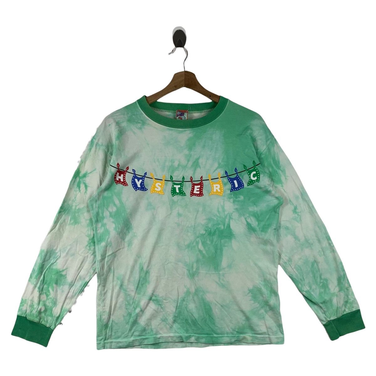 Hysteric Glamour Vintage 90s Hysteric Glamour "Mini Hysteric" Long Sleeve Tee Size US M / EU 48-50 / 2 - 1 Thumbnail