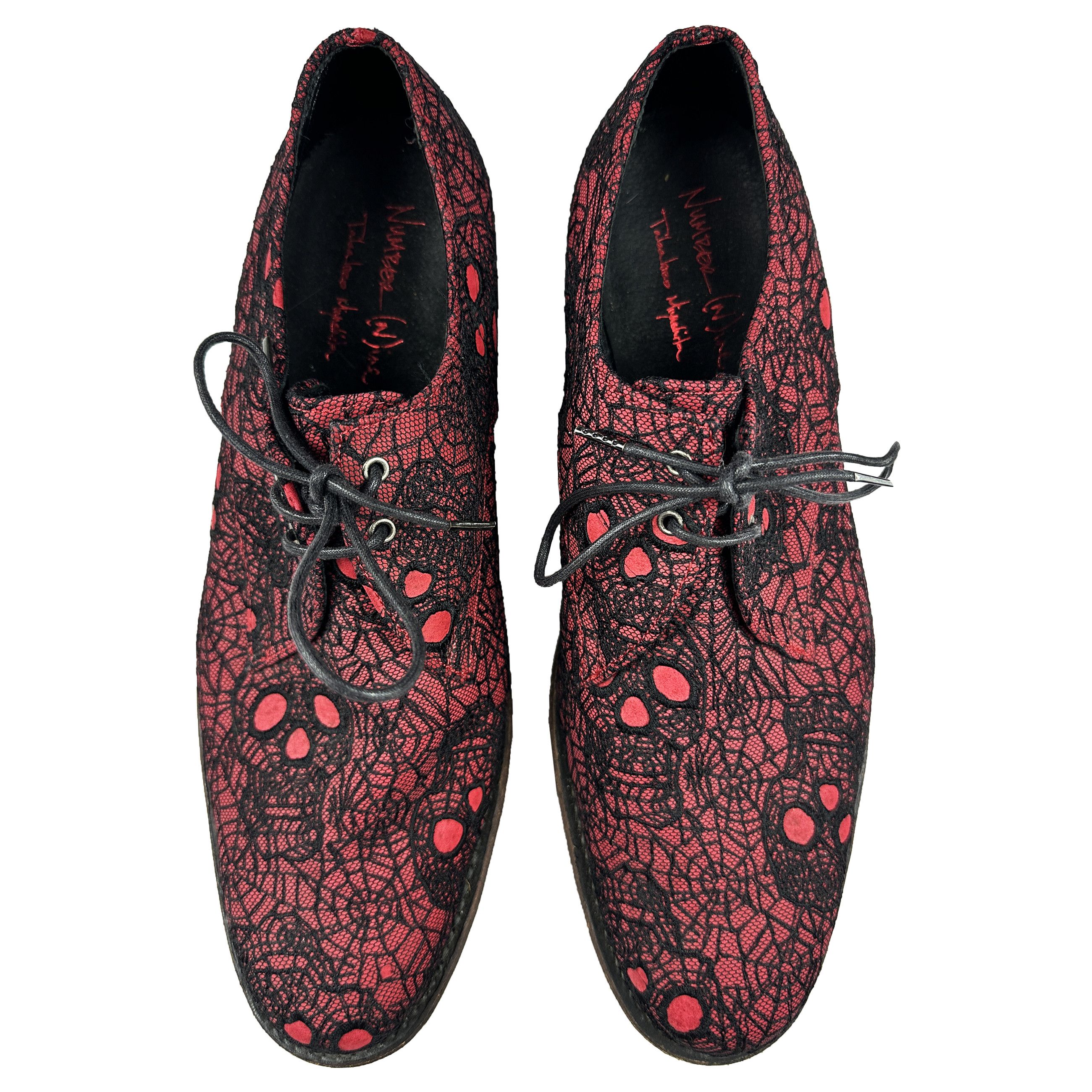 Number (N)ine × Takahiromiyashita The Soloist. SS05 Webbed Low-Top Shoes Size US 12 / EU 45 - 2 Thumbnail