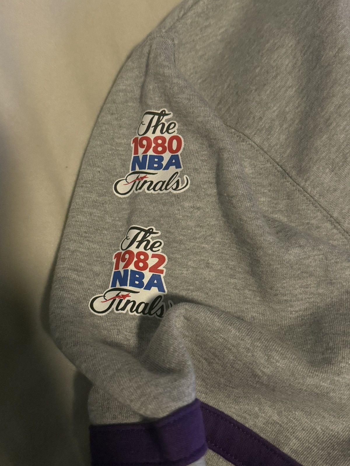 Mitchell & Ness Lakers 80’s sweatshirt Size US L / EU 52-54 / 3 - 3 Thumbnail