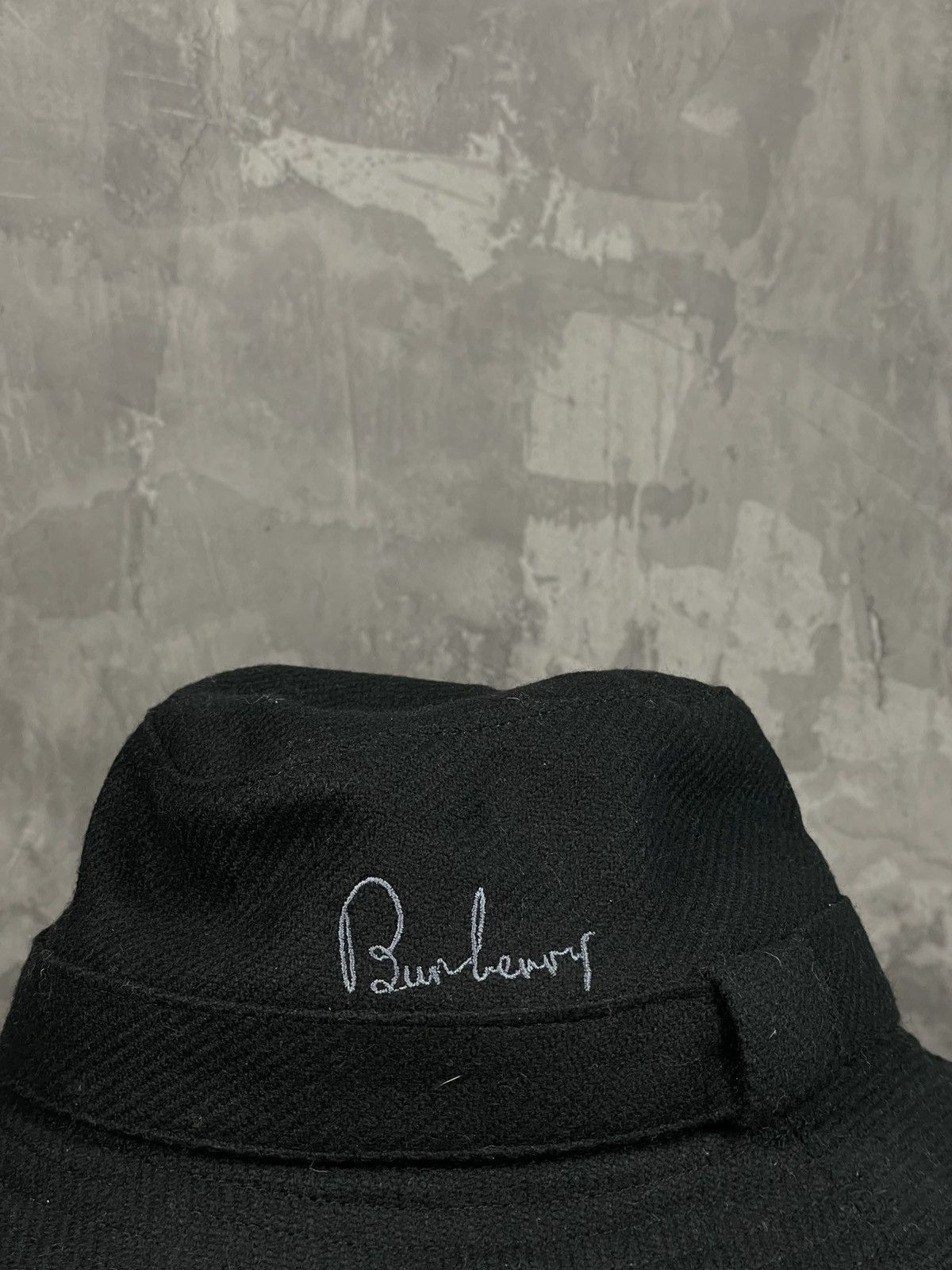 Burberry Vintage Burberry bucket cap hat Panama Wool Size ONE SIZE - 4 Thumbnail