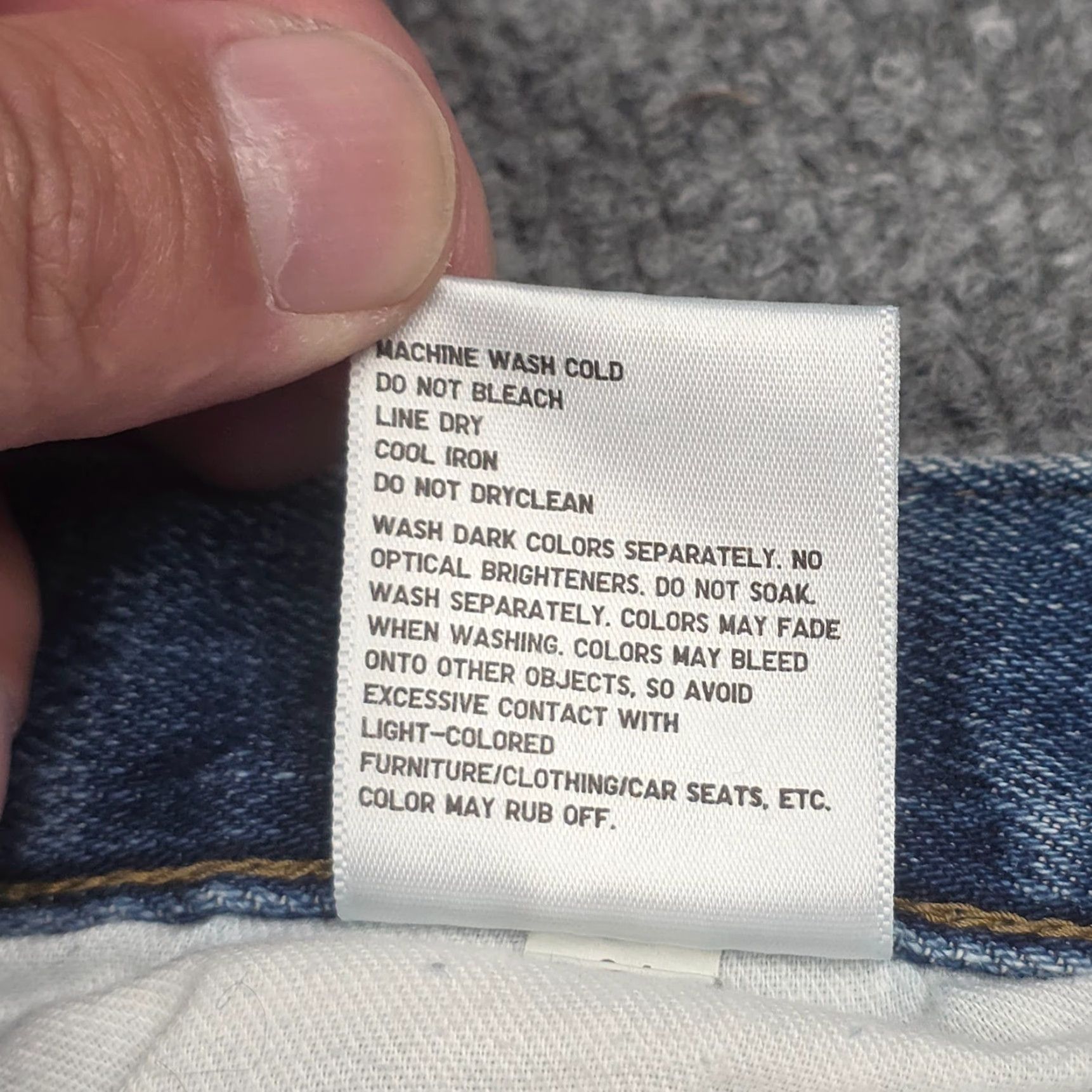 Uniqlo Uniqlo Jeans Men's 32x32 Blue Denim Slim-Straight Kaihara 5-Pocket Regular Rise Mid Vintage No Size US 32 / EU 48 - 7 Thumbnail