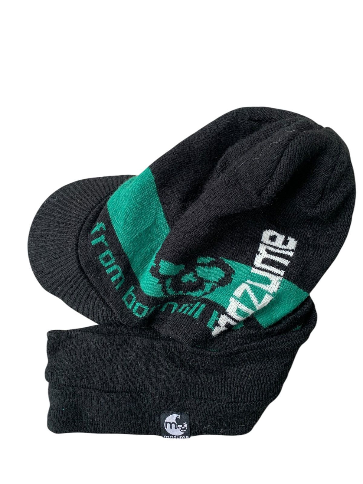 Japanese Brand × Kapital Vintage Mazume Skull Winter Sesions Beanie Hat Visor ☠️ Size ONE SIZE - 5 Thumbnail