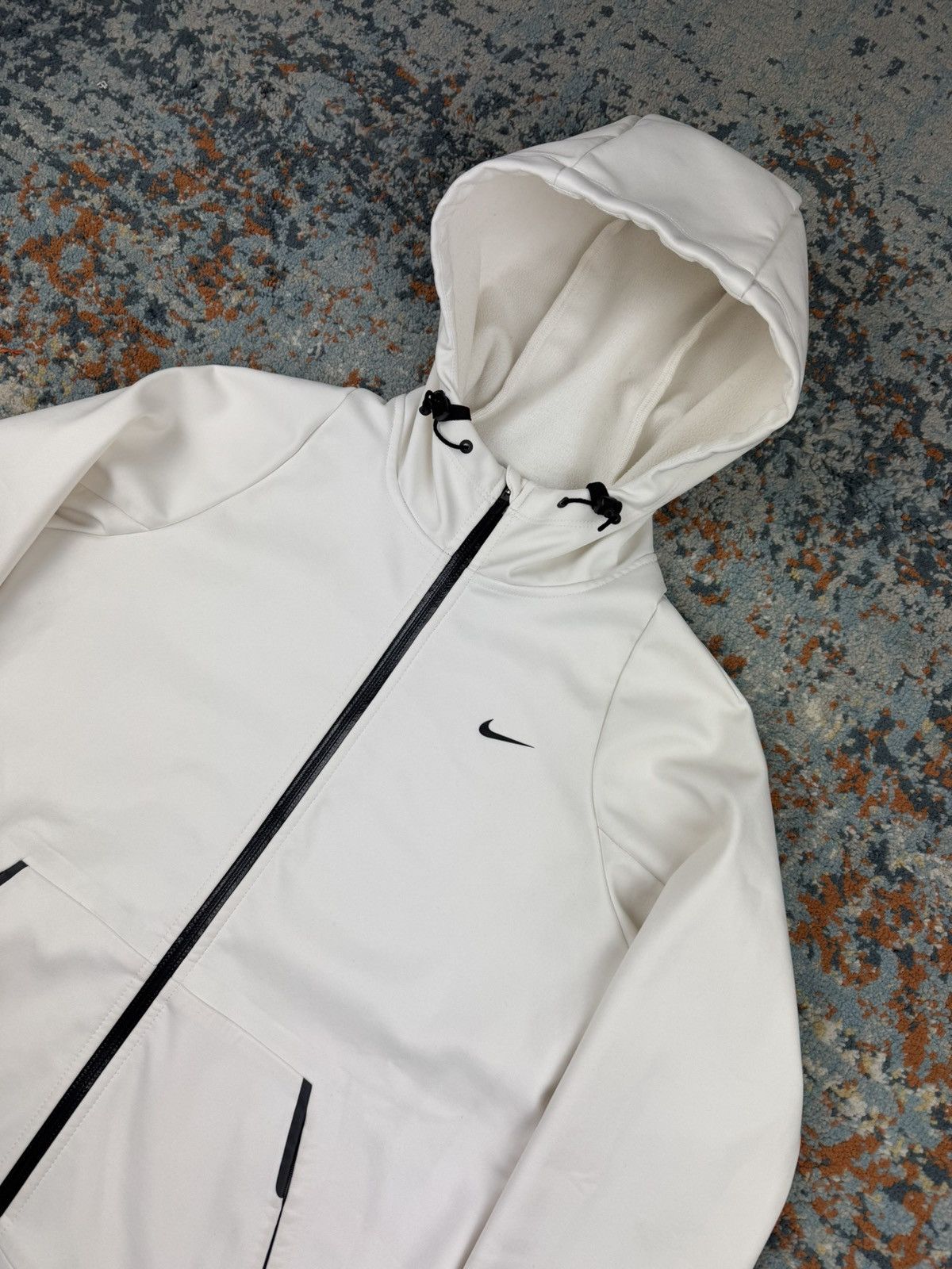 Nike × Vintage 🥷 Nike Storm-Fit softshell jacket tech tech fleece style Size US S / EU 44-46 / 1 - 5 Thumbnail