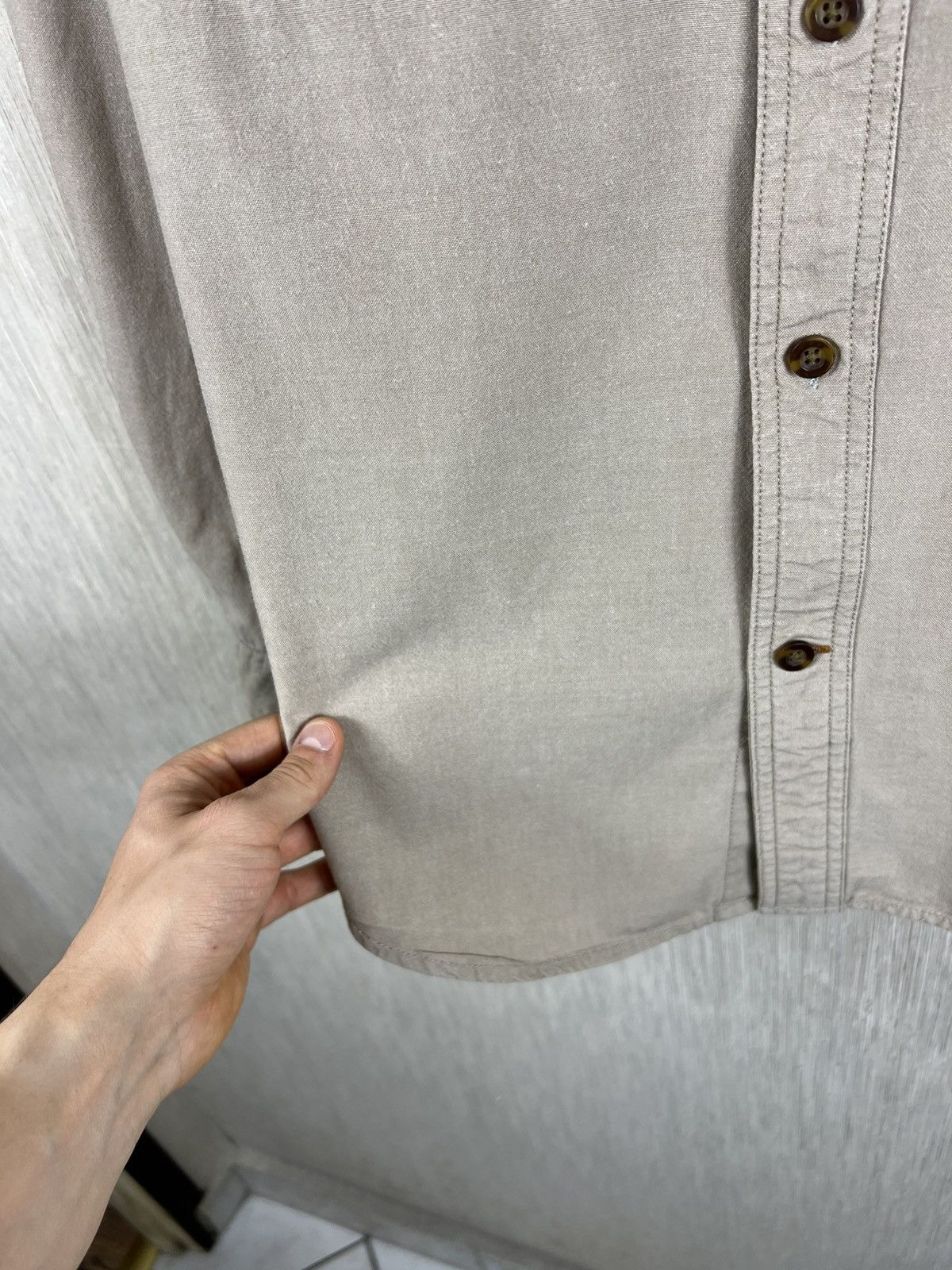 Carhartt Vintage Carhartt fort solid long sleeve shirt pocket work Size US S / EU 44-46 / 1 - 9 Thumbnail