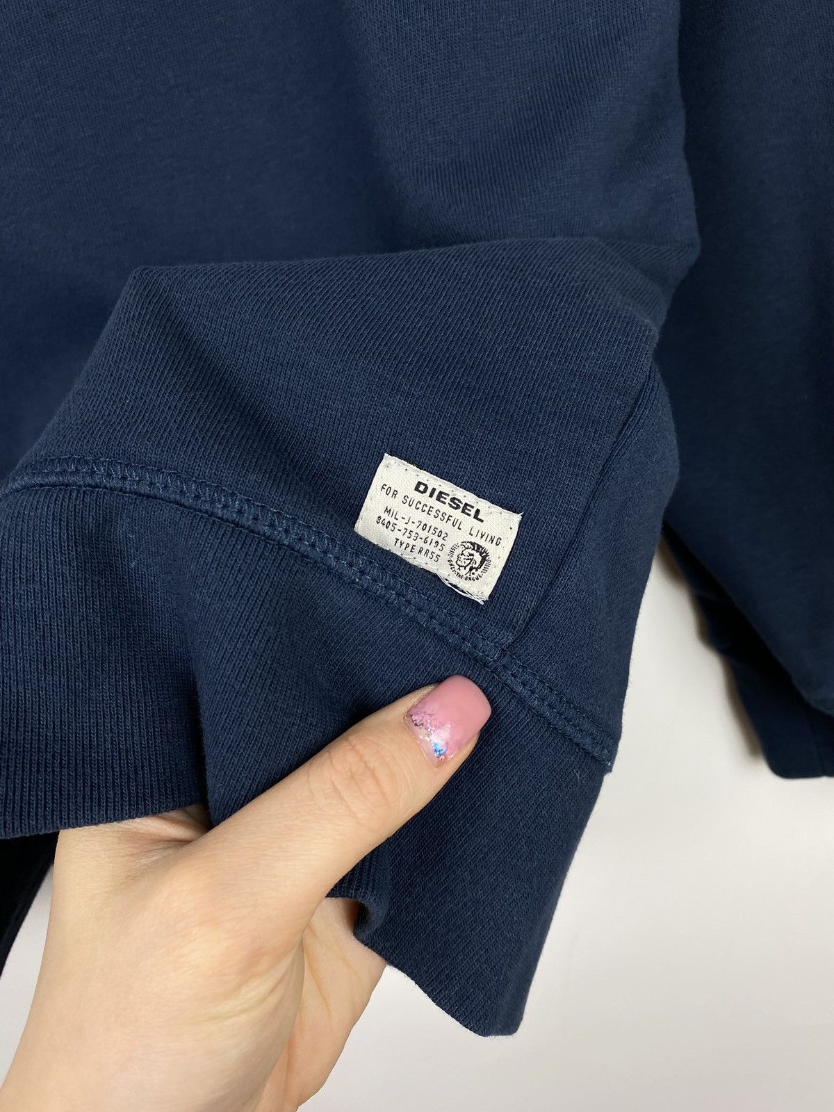 Diesel Diesel men’s crew neck sweatshirt pullover size M navy Size US M / EU 48-50 / 2 - 20 Thumbnail