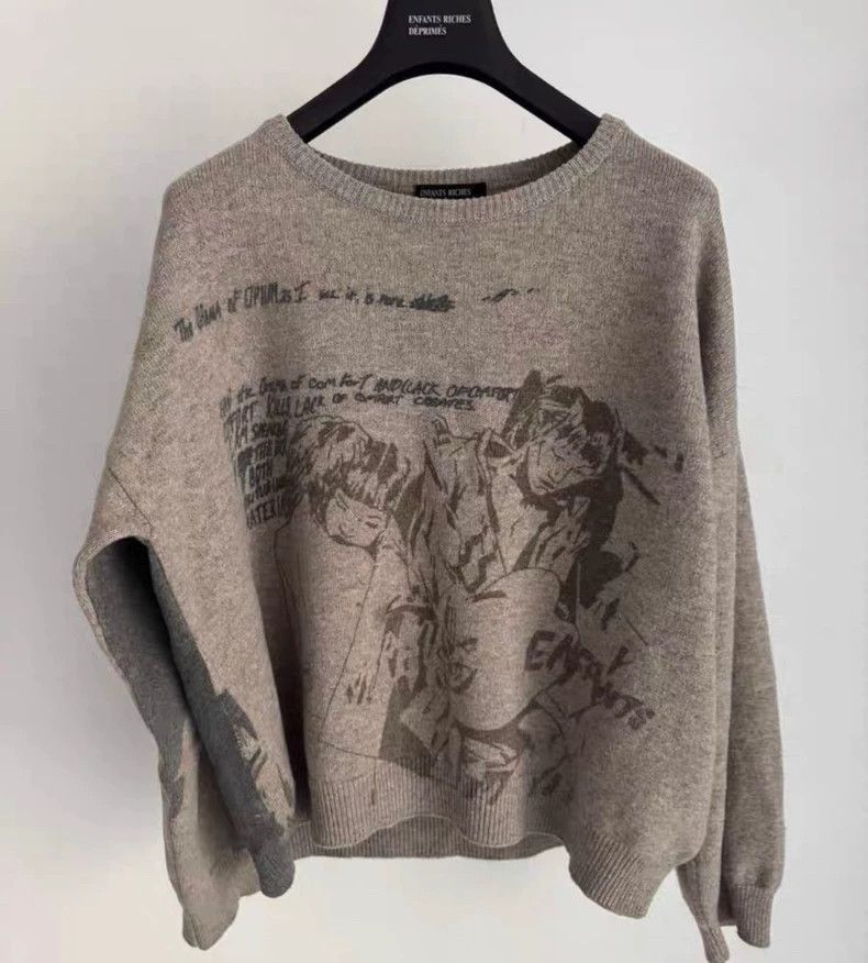 Enfants Riches Deprimes Enfants Riches Deprimes Beautiful slave wool hug sweater hu Size US XXL / EU 58 / 5 - 1 Thumbnail