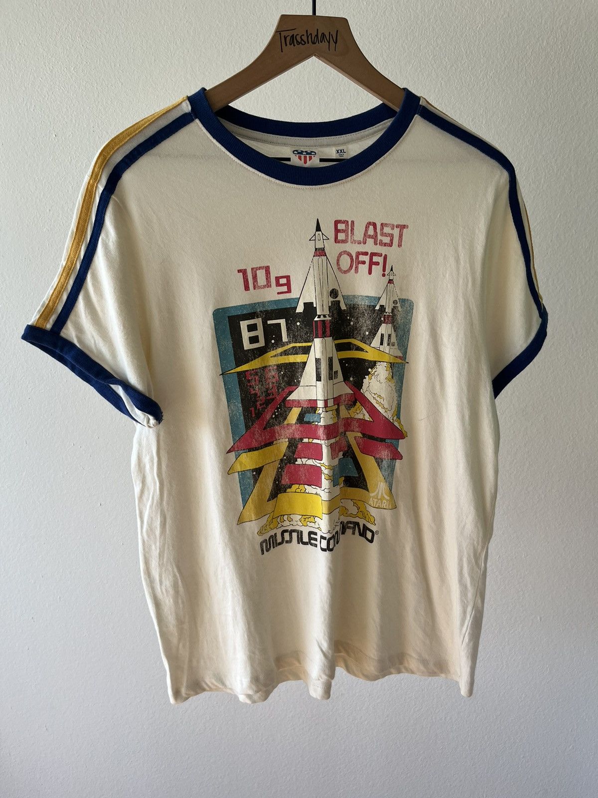 Vintage Atari Game Missile Command retro Tee Size US S / EU 44-46 / 1 - 2 Thumbnail