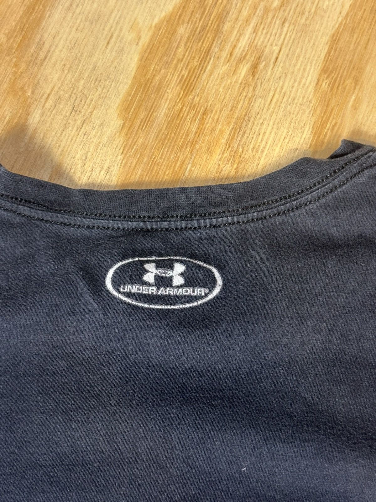 Under Armour Under Armour Black Blue Graphic Tee Neon Logo Shirt Large Size US L / EU 52-54 / 3 - 5 Thumbnail