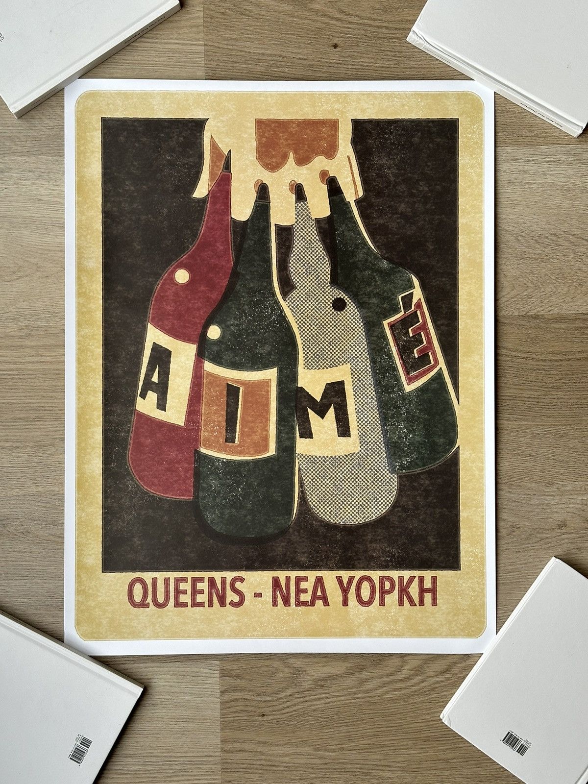 Aime Leon Dore Aime Leon Dore Molina Bottles Poster | Grailed