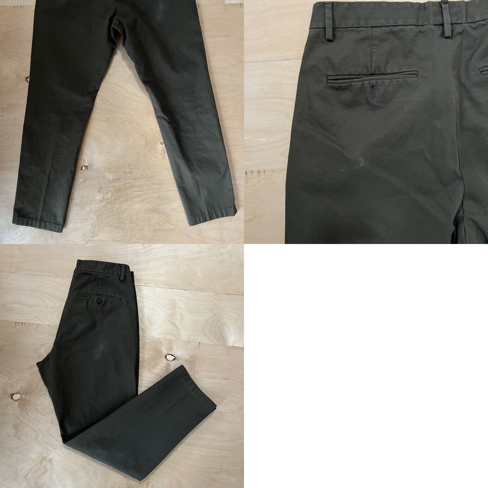 Dsquared2 Dsquared2 Pants 29x25 Green Chino Men Regular Straight Pockets Logo Made in Italy Streetwear Vintage No Size US 29 - 8 Thumbnail