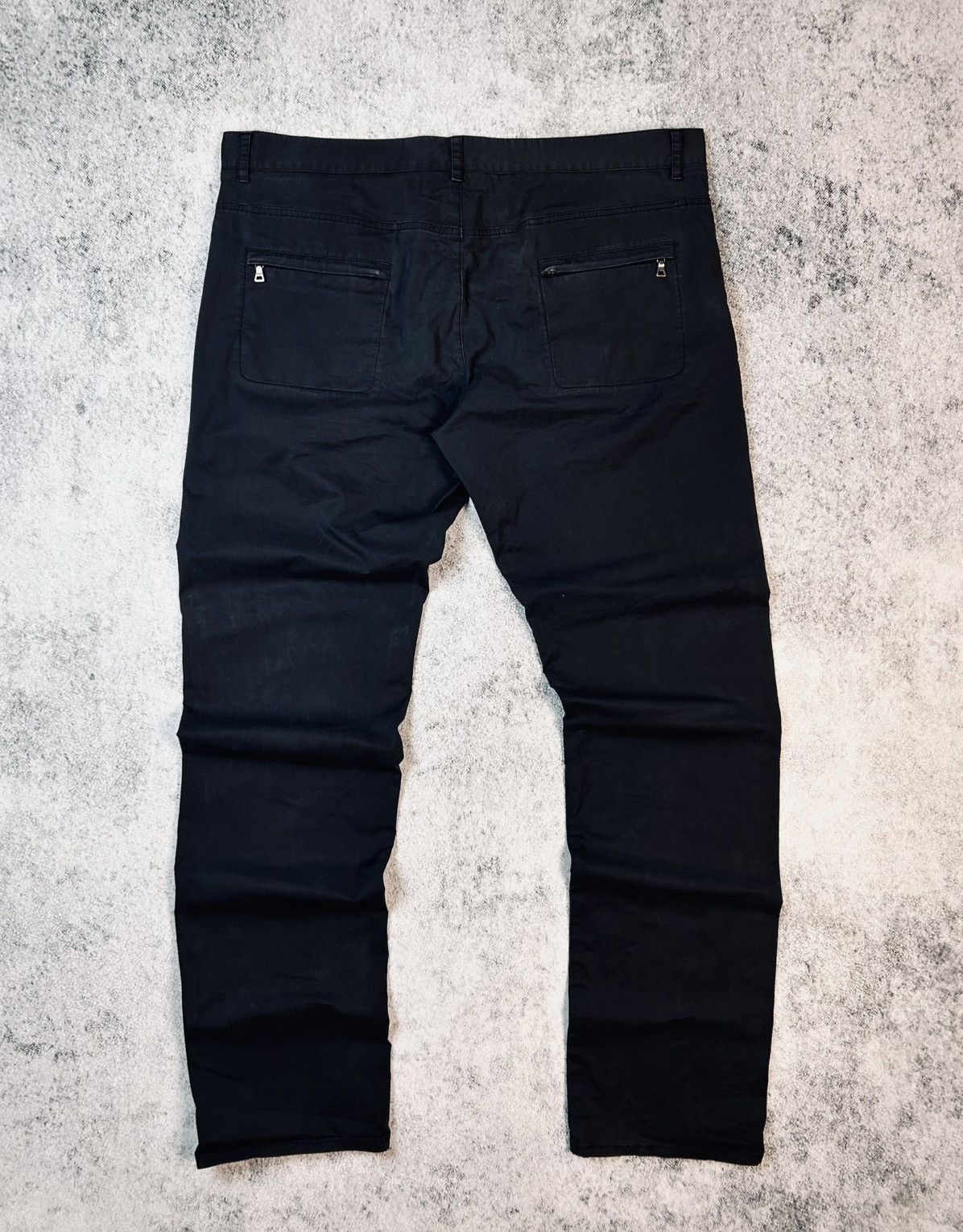Prada Luxury PRADA MILANO Pants Chino Classic Cotton Grey Size US 36 / EU 52 - 12 Thumbnail