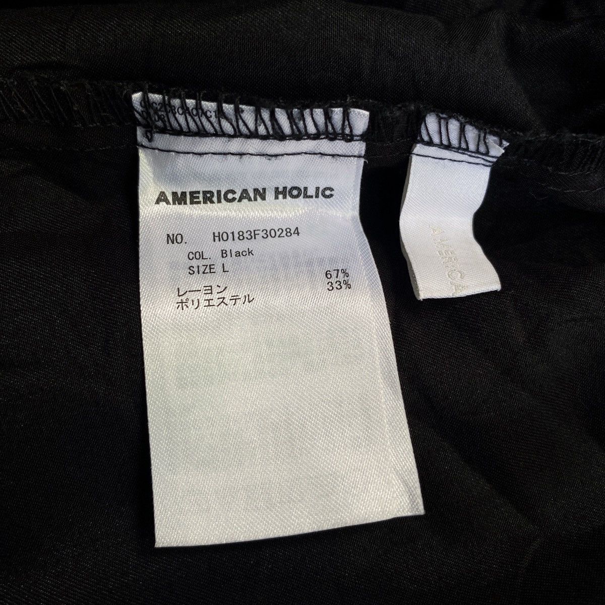 Japanese Brand × Vintage × Yohji Yamamoto Rare Japanese Brand American Holic Wide Leg Pants Size US 32 / EU 48 - 6 Thumbnail