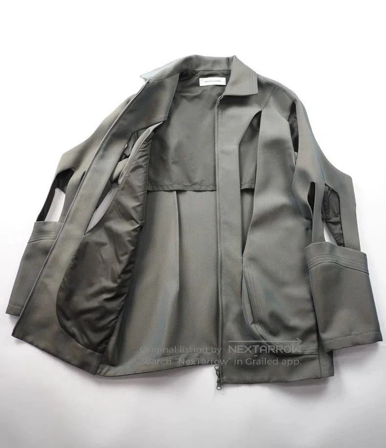 Kiko Kostadinov Grey Wool Blend Gradient Jacket from Kiko. Size US S / EU 44-46 / 1 - 3 Thumbnail