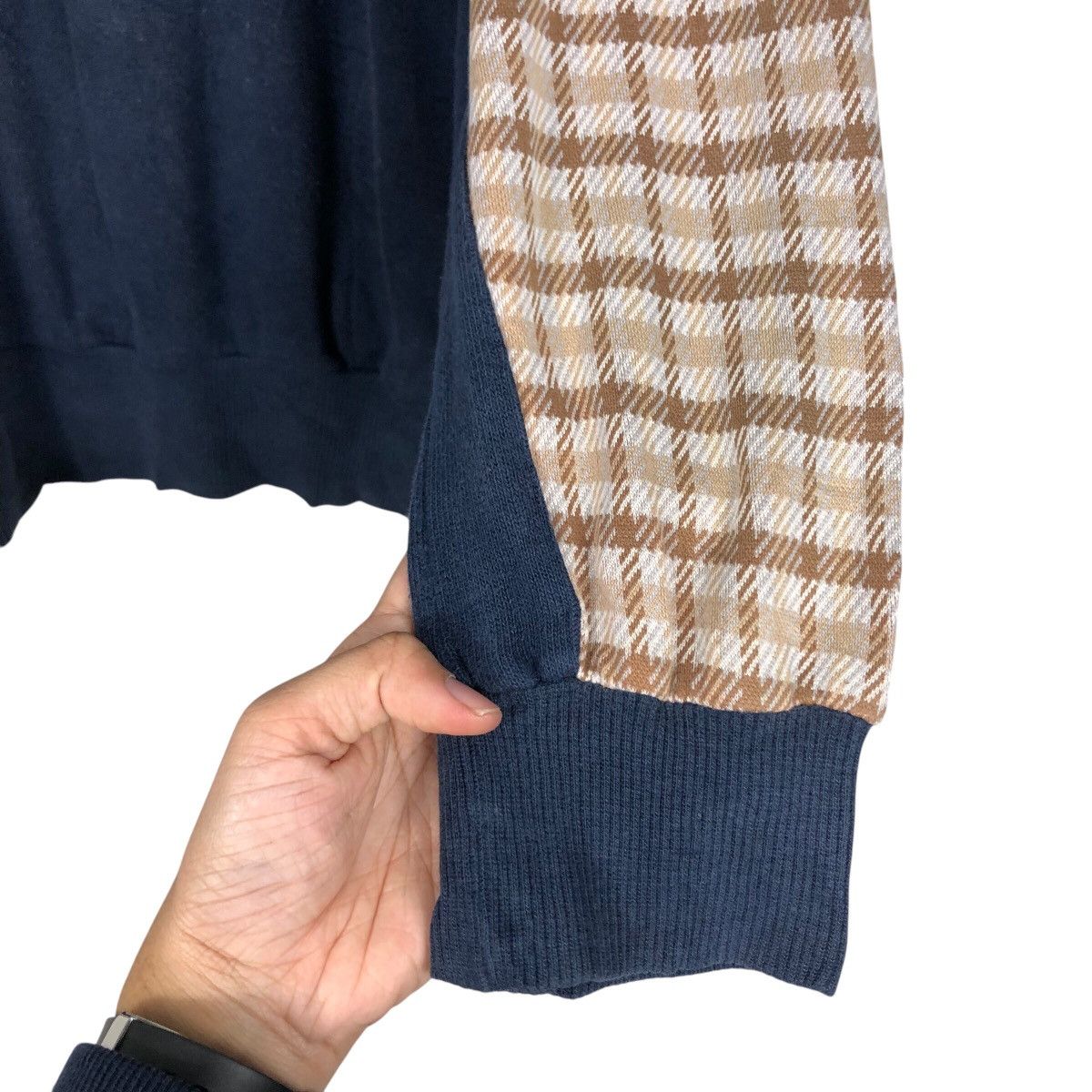Burberry 📌Vintage Sweatshirt Burberrys Nova Check Pull Over Size US M / EU 48-50 / 2 - 11 Thumbnail
